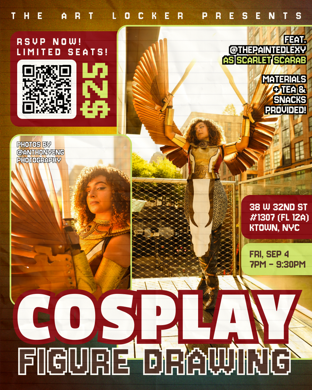 Campaign cover image for Cosplay Figure Drawing 9/4