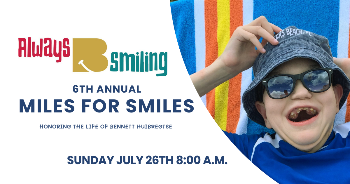 Campaign cover image for 6th Annual Miles For Smiles, 5k Walk/Run or Roll
