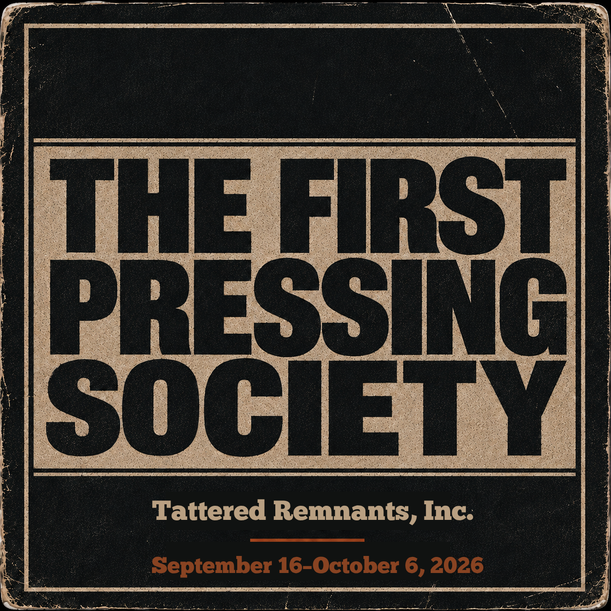 Campaign cover image for The First Pressing