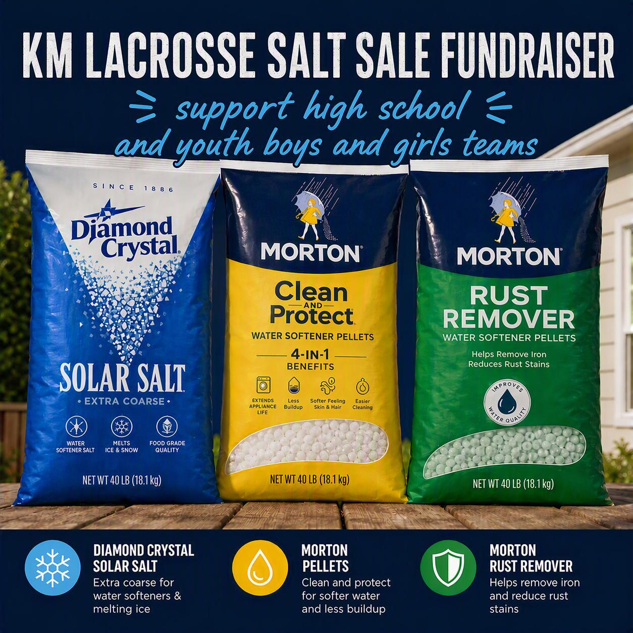 KM LAX Salt Sale Fundraiser 2026-27 | Kettle Moraine School District