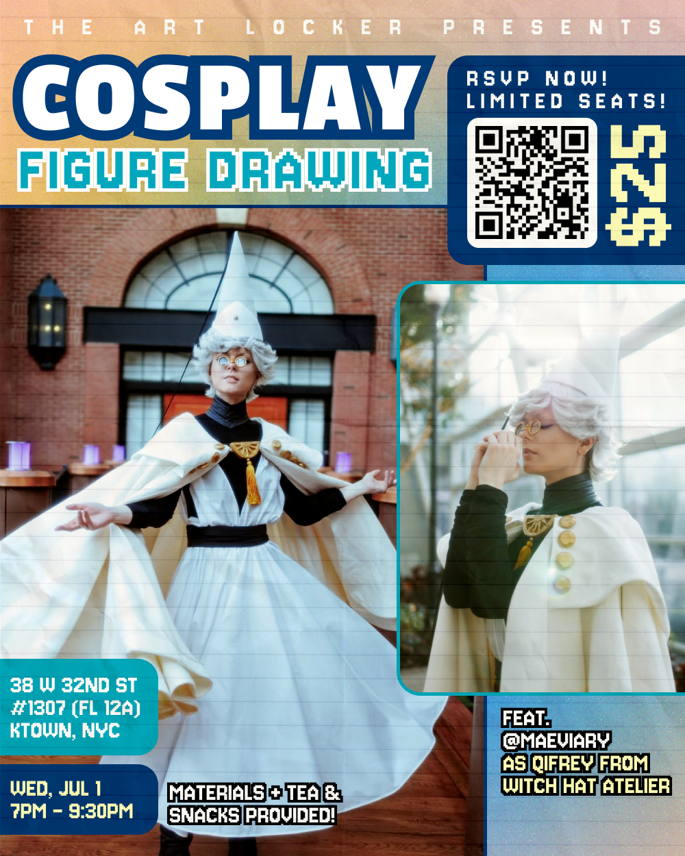 Campaign cover image for Cosplay Figure Drawing 7/1