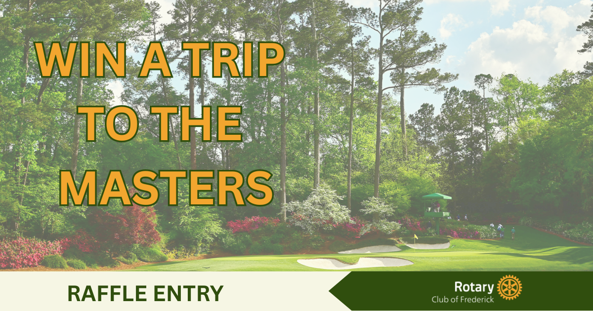 Campaign cover image for Masters Golf Experience Raffle