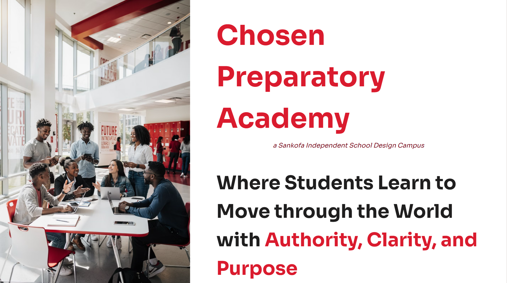 Campaign cover image for Underwrite the Founding Curriculum Retreat for Chosen Preparatory Academy