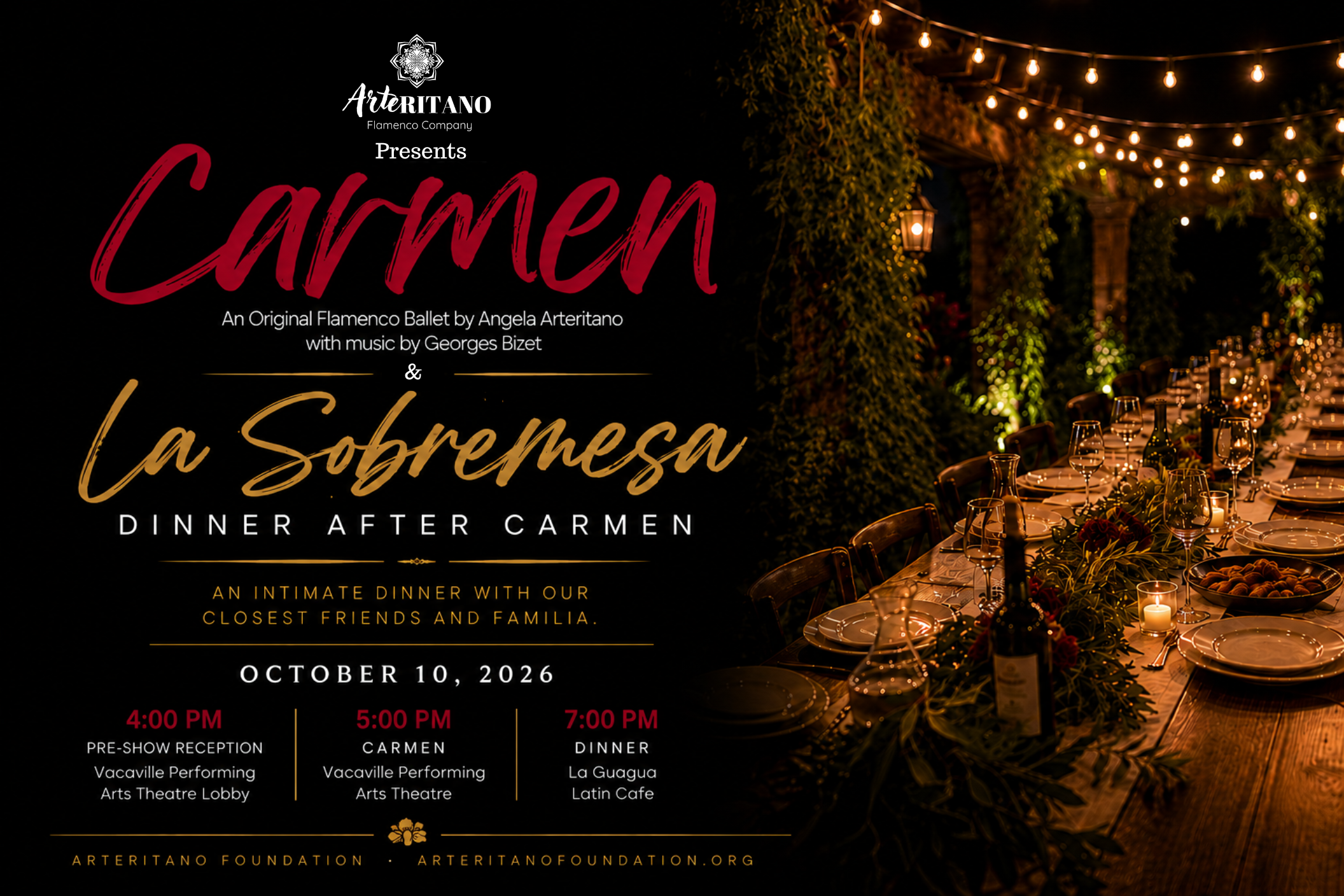 Campaign cover image for Carmen VIP Experience