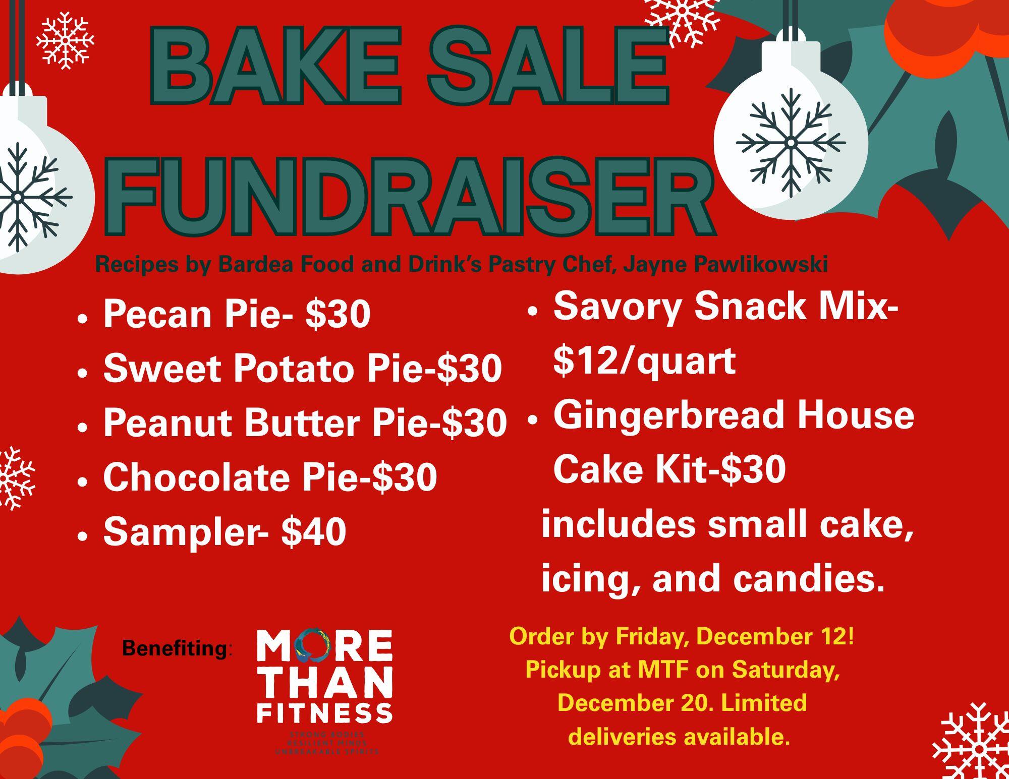 Campaign cover image for MTF Holiday Bake Sale