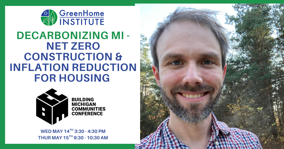 Campaign cover image for Decarbonizing MI - Net Zero Construction & Inflation Reduction For Housing