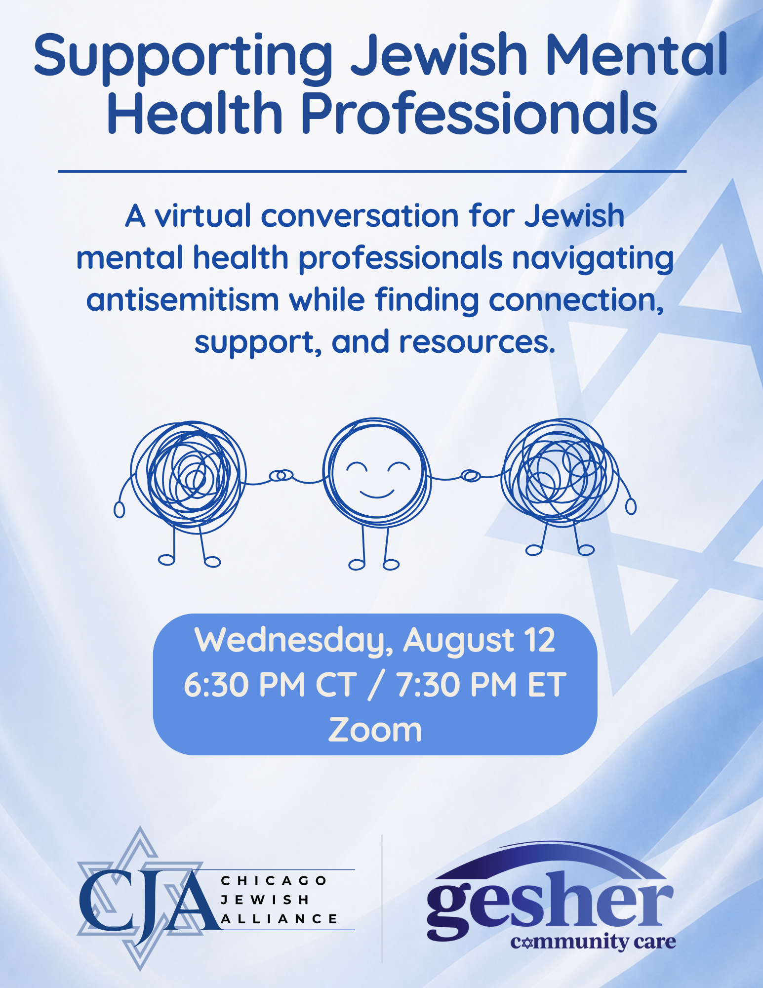 Campaign cover image for CJA: Supporting Jewish Mental Health Professionals