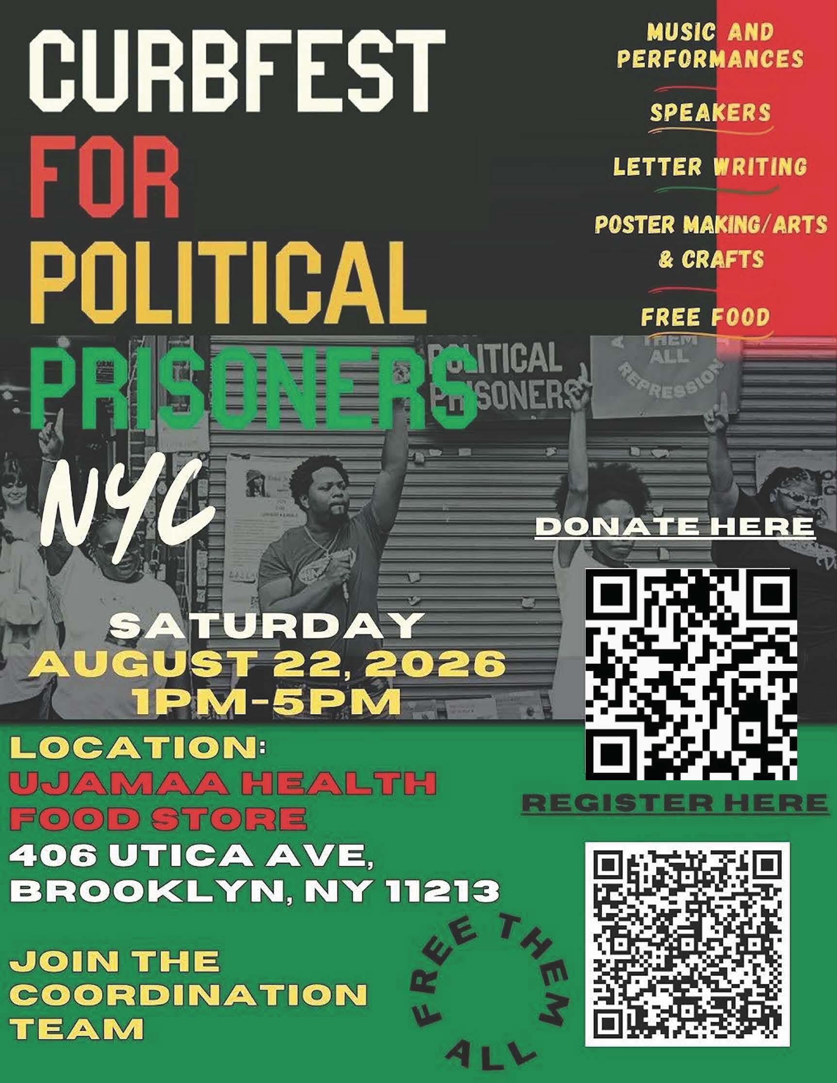Campaign cover image for FREE ALL POLITICAL PRISONERS!