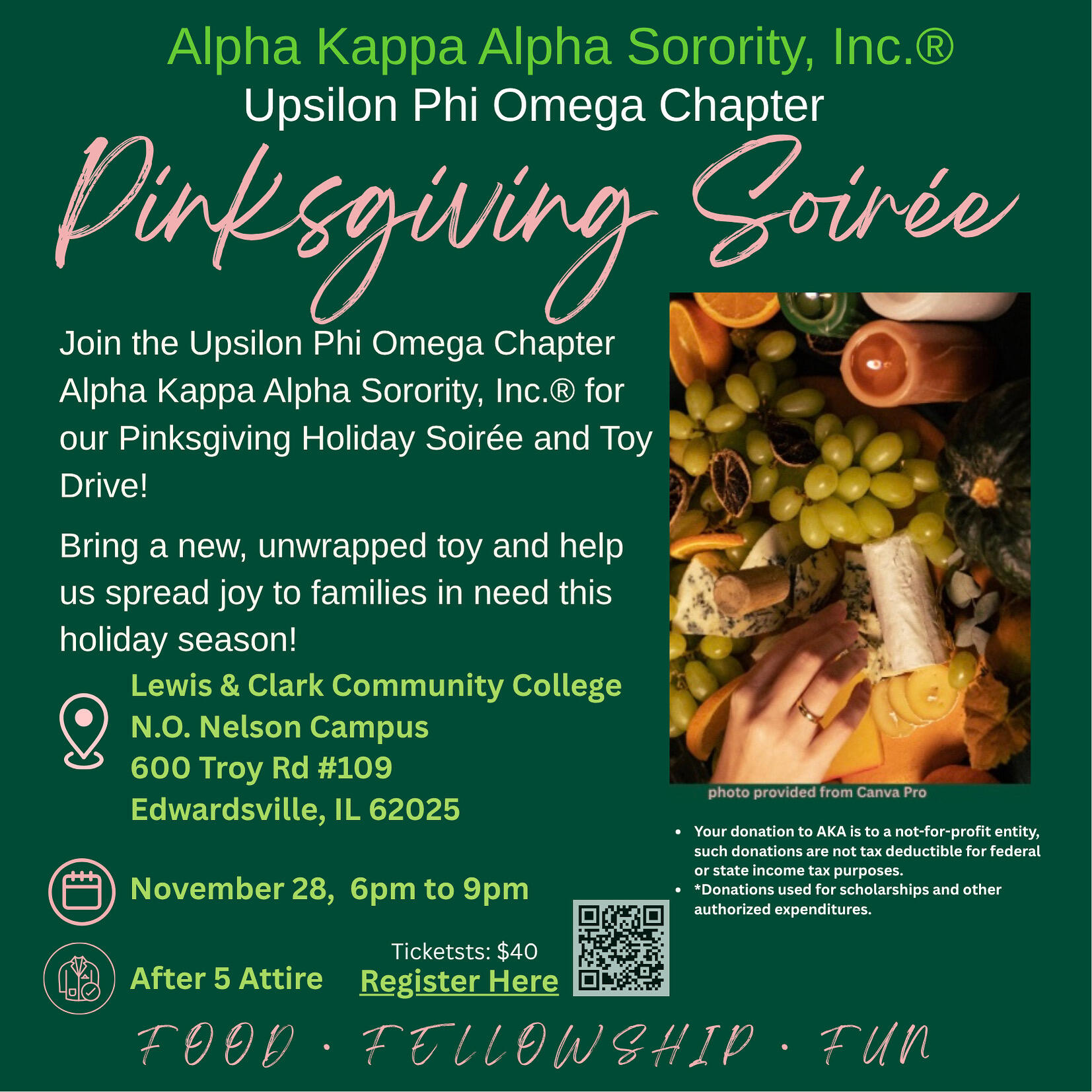 Campaign cover image for Pinksgiving Soiree