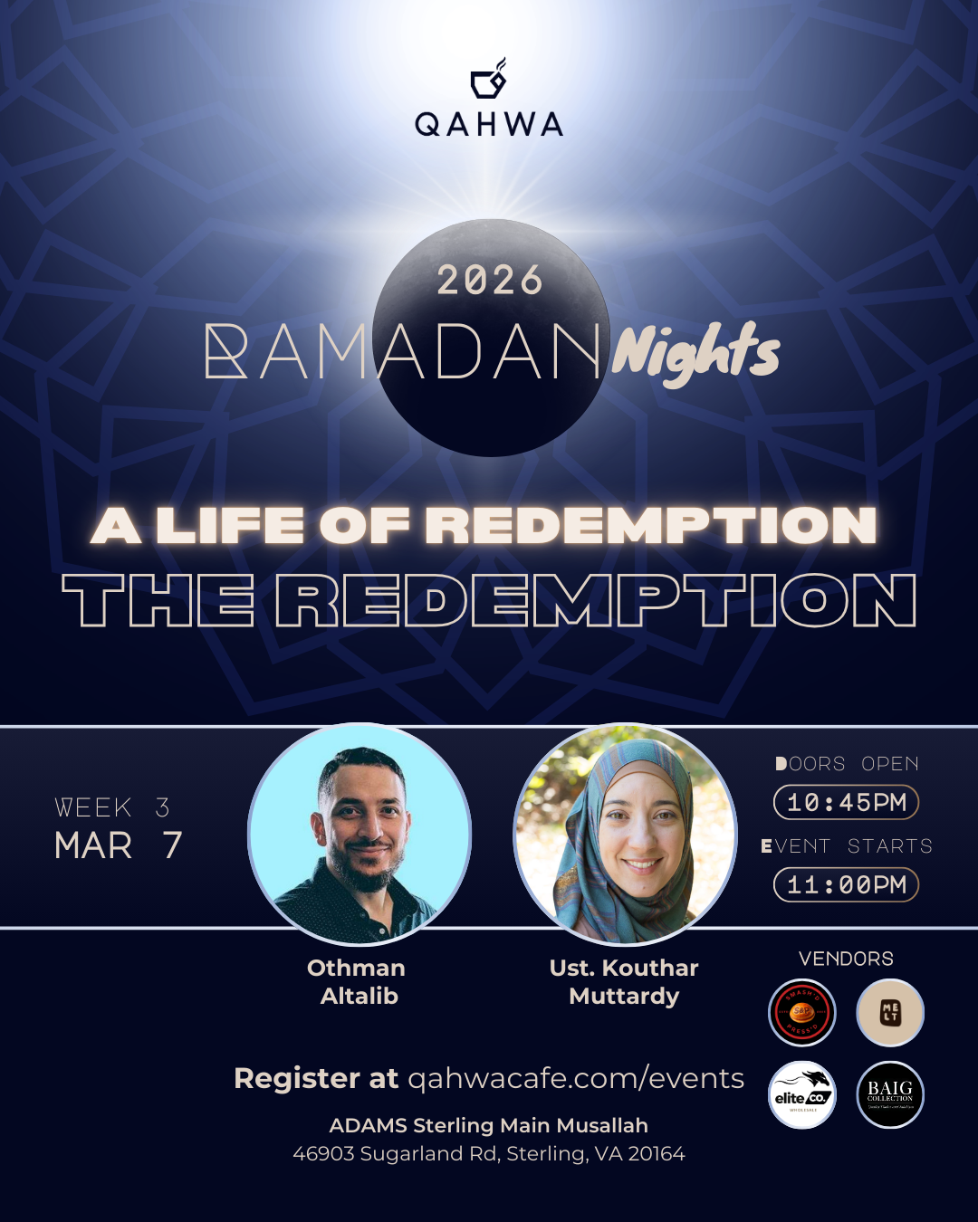 Campaign cover image for Ramadan Nights: A Life of Redemption - The Redemption