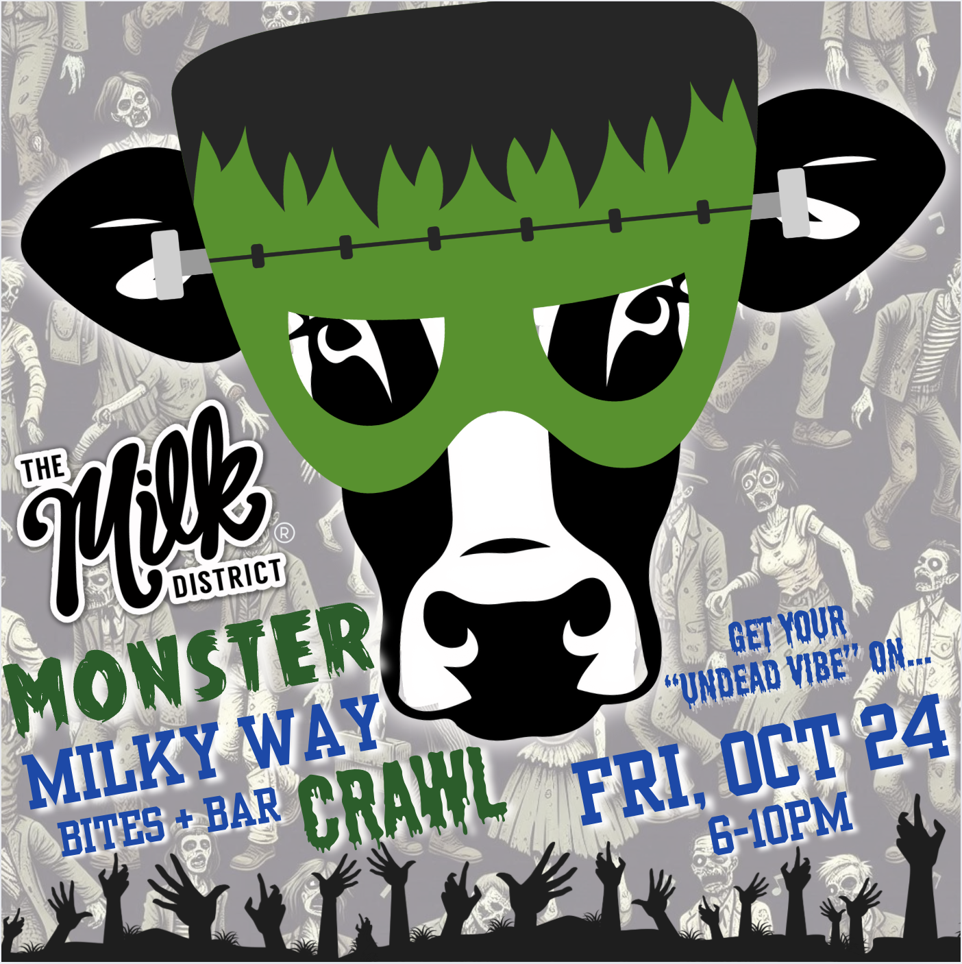 Campaign cover image for Milky Way - MONSTER Bar + Bites CRAWL - October 24, 2025