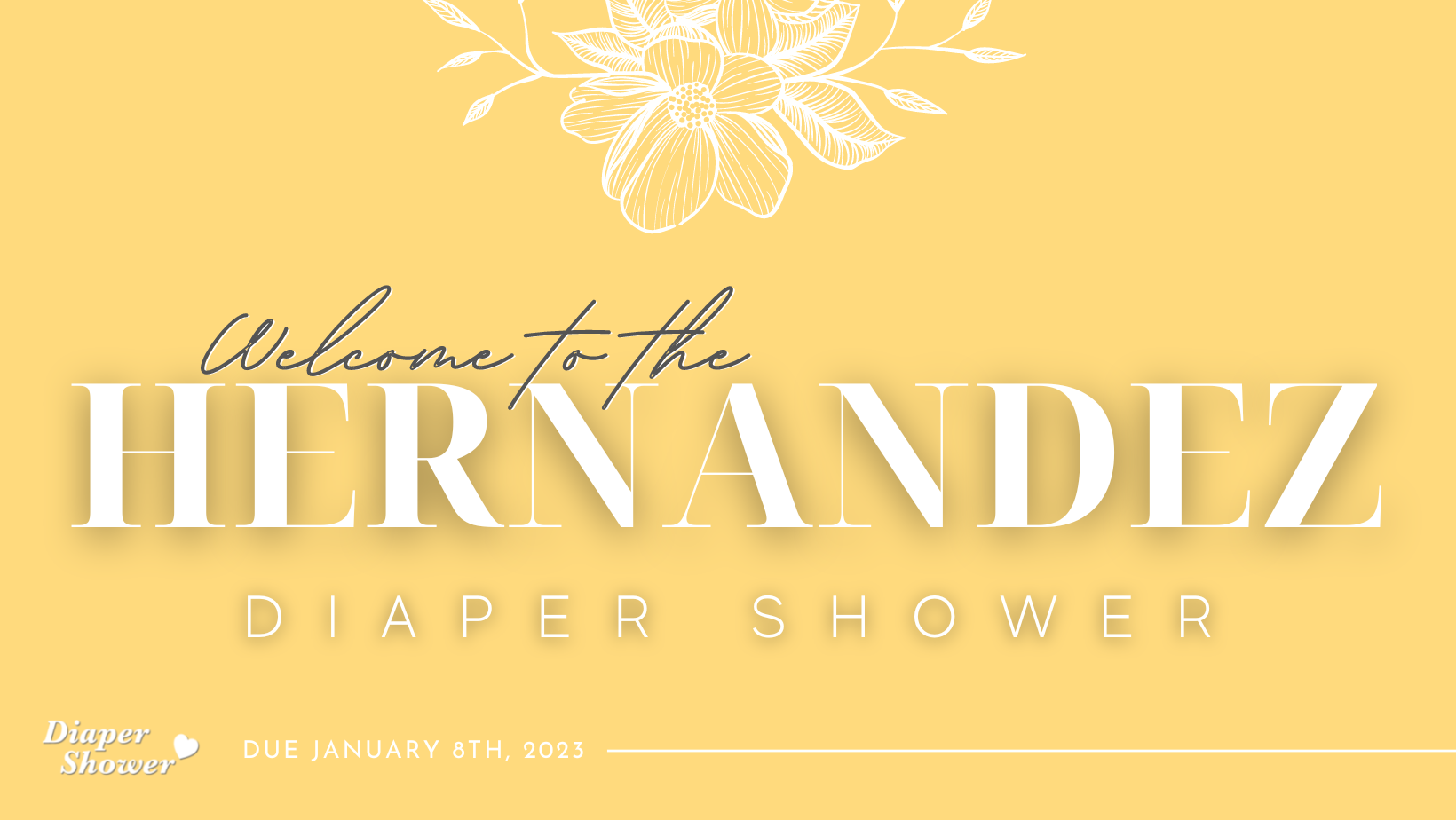 Campaign cover image for Baby Hernandez Diaper Shower