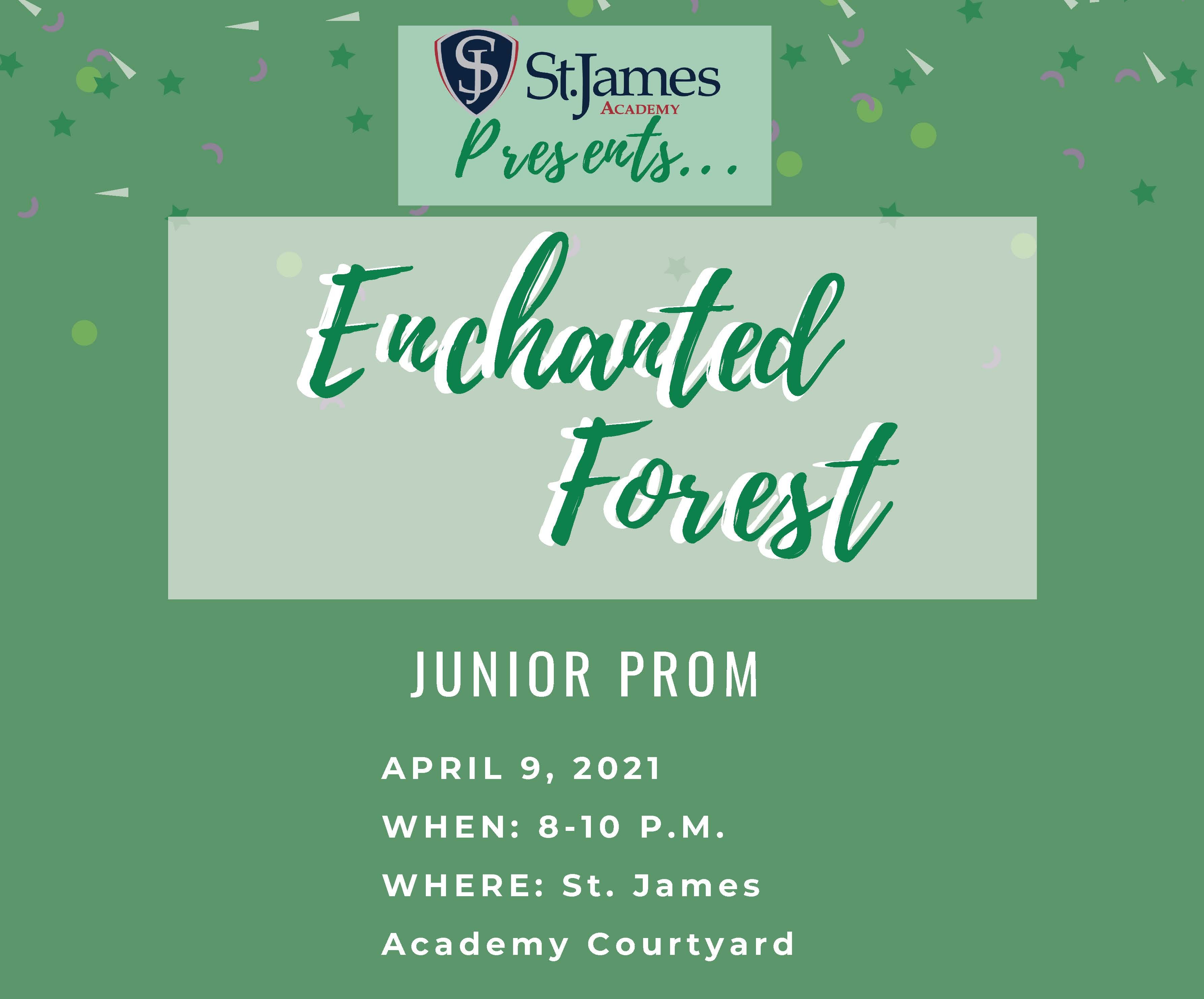 Campaign cover image for St. James Academy Junior Prom 2021