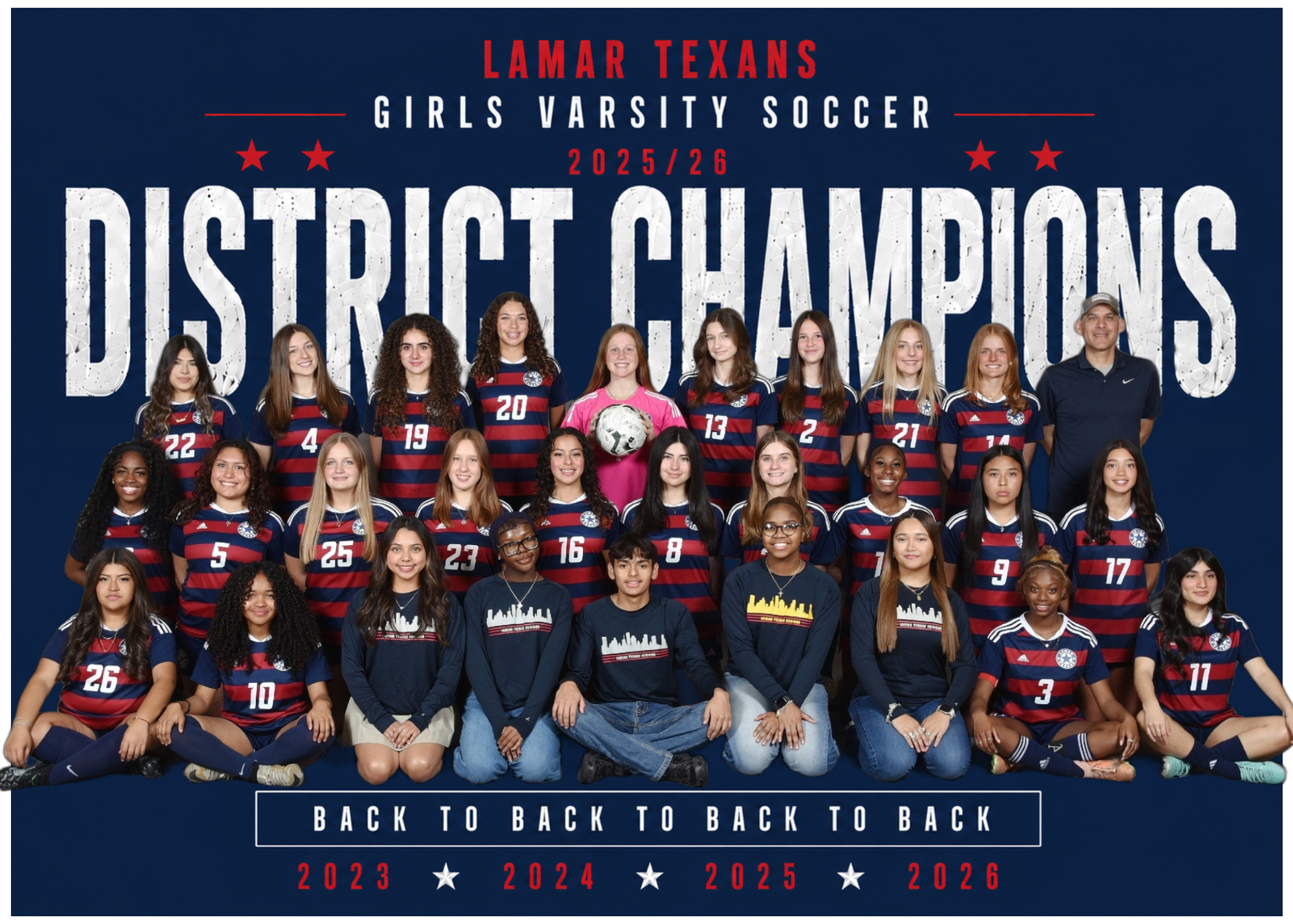 Campaign cover image for Lamar Texans Girls Soccer