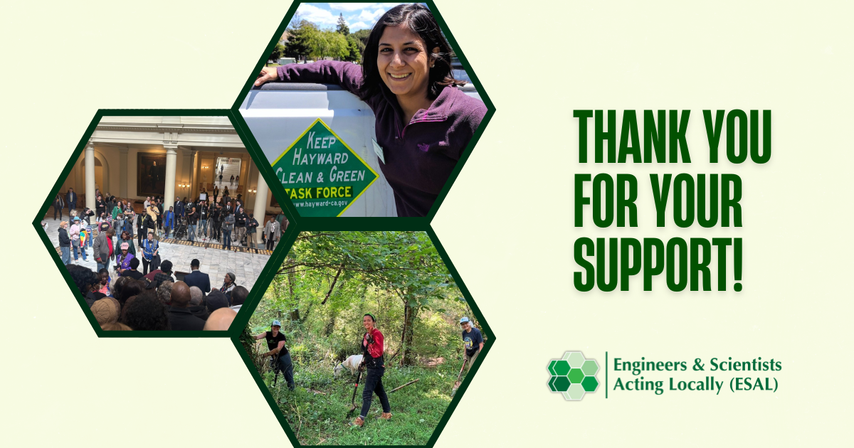 Campaign cover image for Engineers & Scientists Acting Locally Year-End Giving