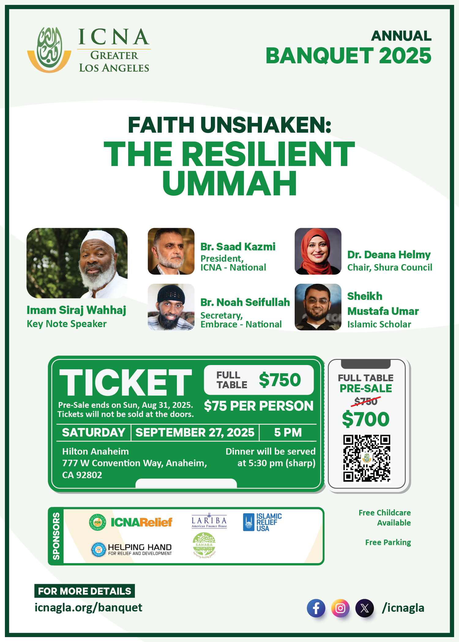 Campaign cover image for ICNA GLA Annual Banquet 2025