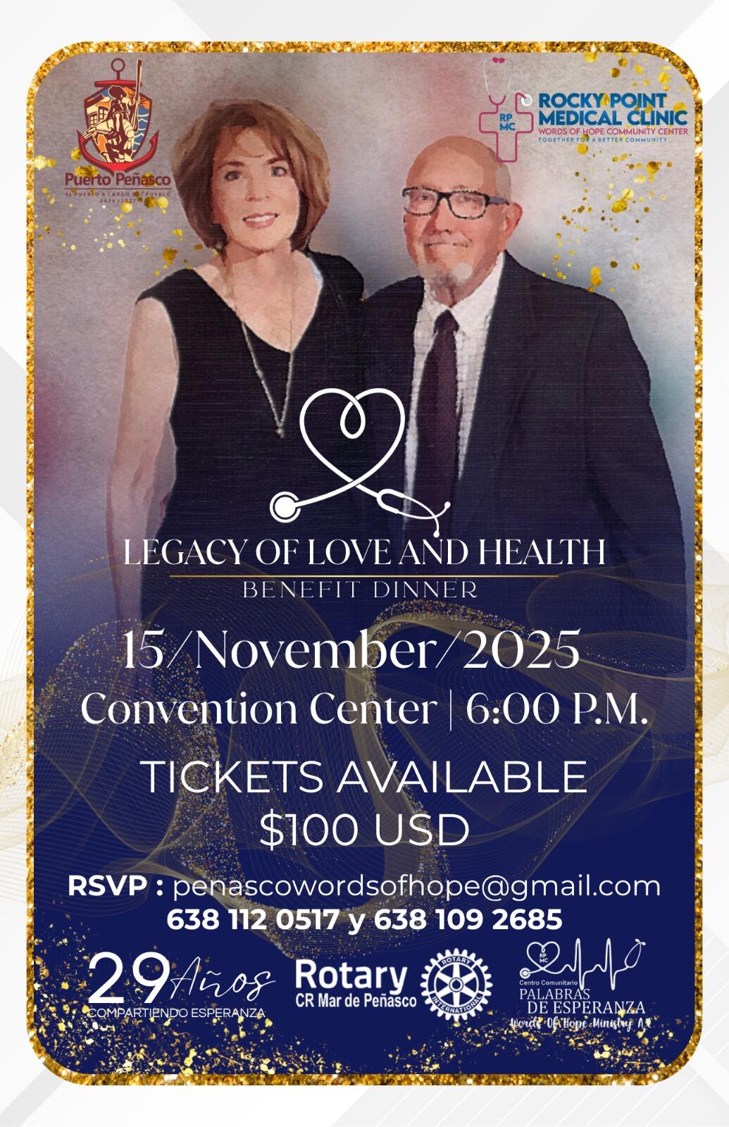 Campaign cover image for Legacy of Love and Health – Dinner with a Cause