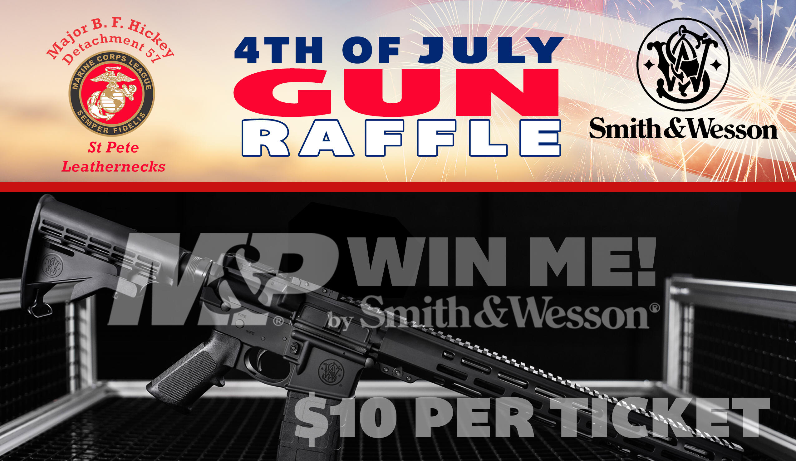 Campaign cover for Marine Corps League Detachment 57 Veteran Benefit Gun Raffle 2026