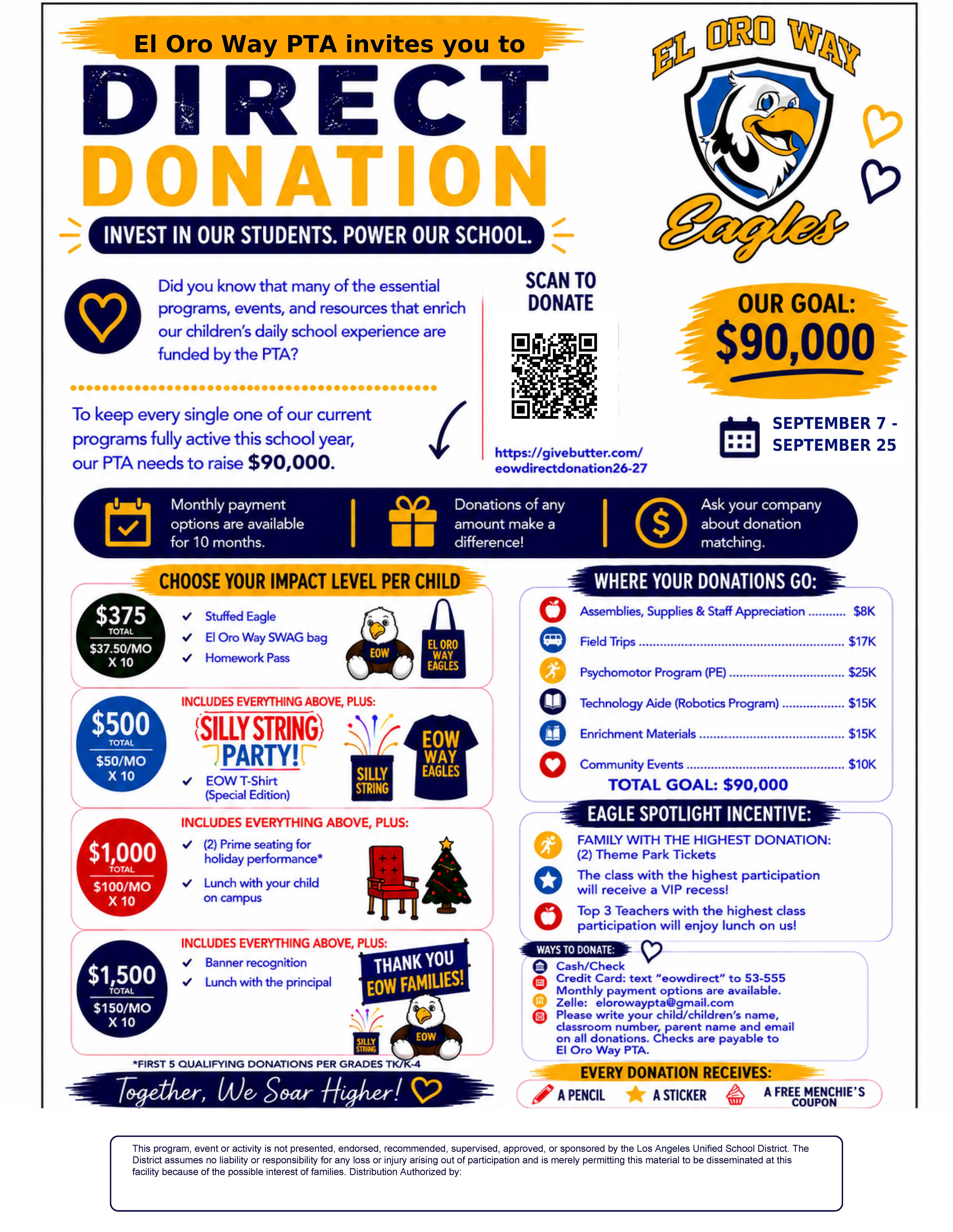 Campaign cover for Direct Donation 2026-27