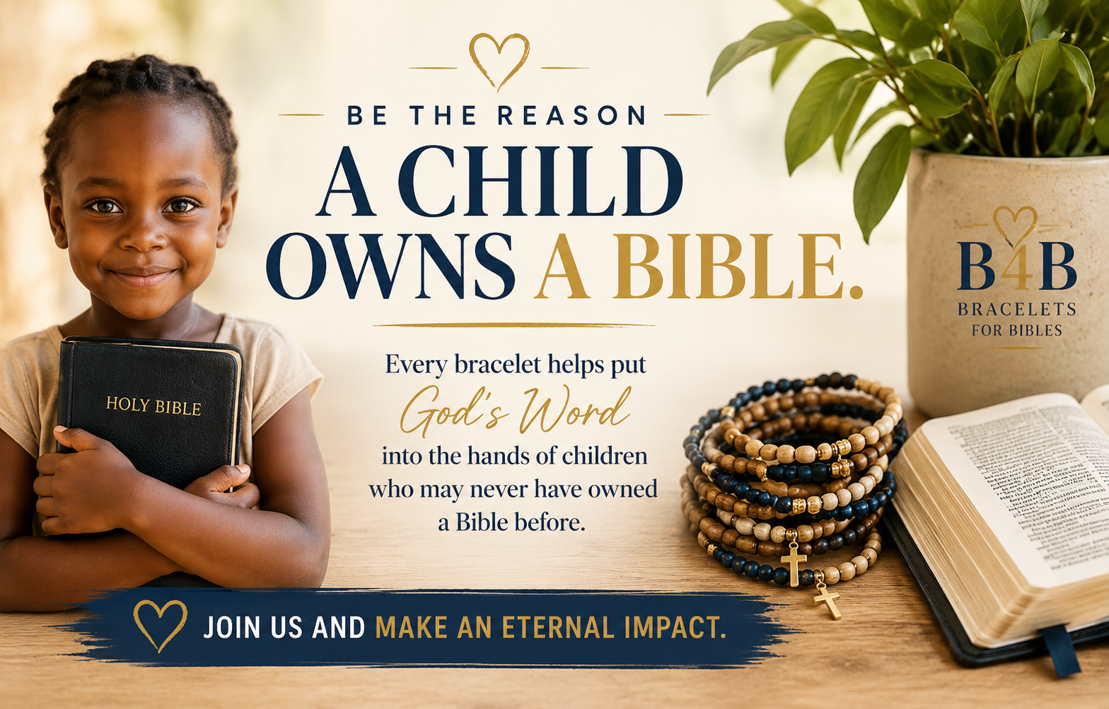 Campaign cover image for Be the Reason a Child Owns a Bible