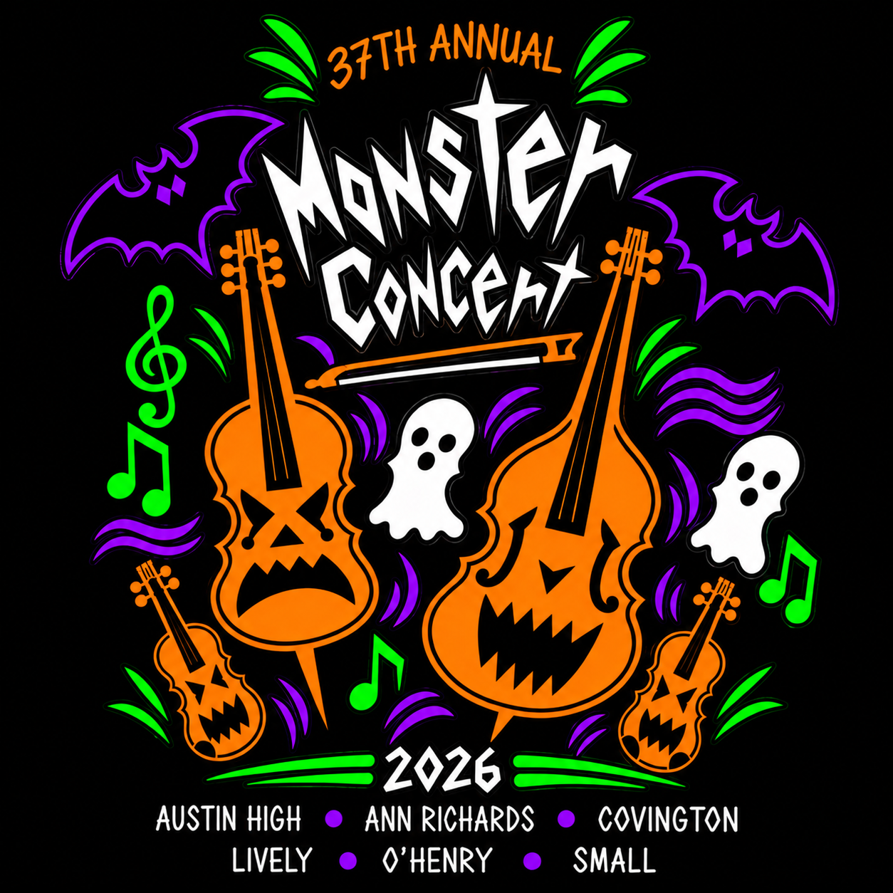 Campaign cover image for 26-27 AHS Orchestra Monster Concert