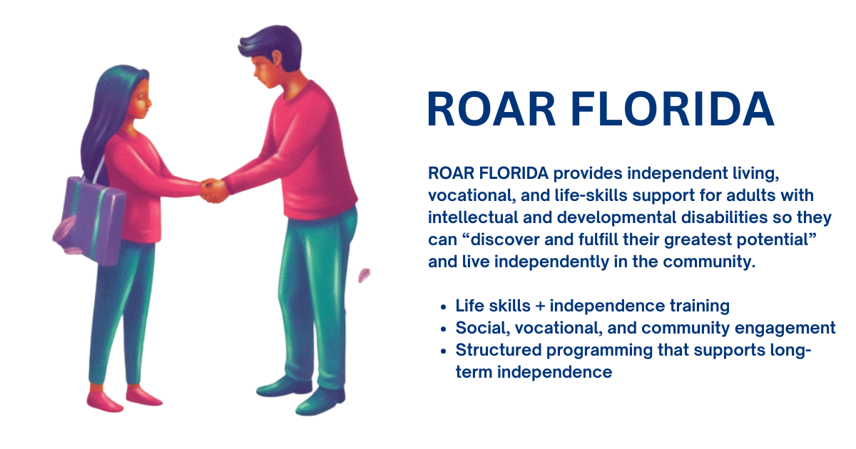 Campaign cover image for Support Independence for a ROAR FLORIDA Resident
