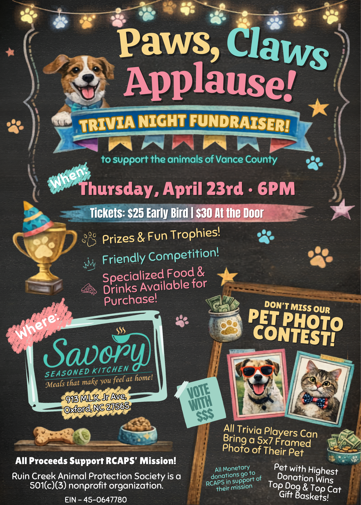 Campaign cover image for Trivia Night Fundraiser Registration