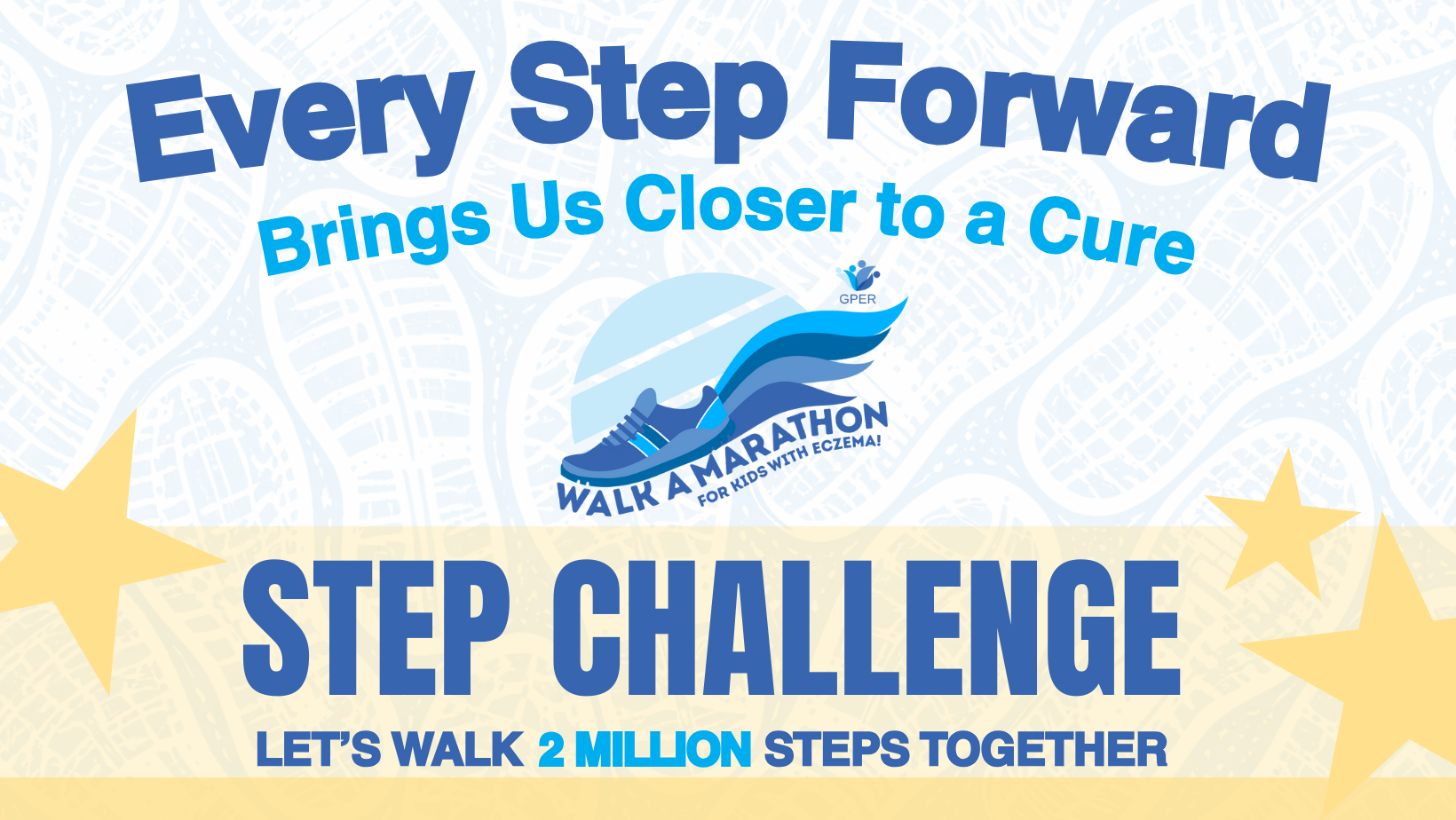Campaign cover image for Walk a Marathon. Together, Let’s Reach 2 Million Steps—for a Cure for Eczema