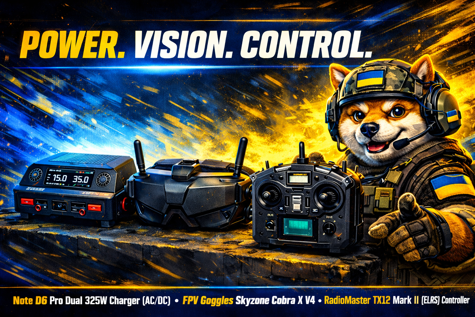 Campaign cover image for Power Vision Control