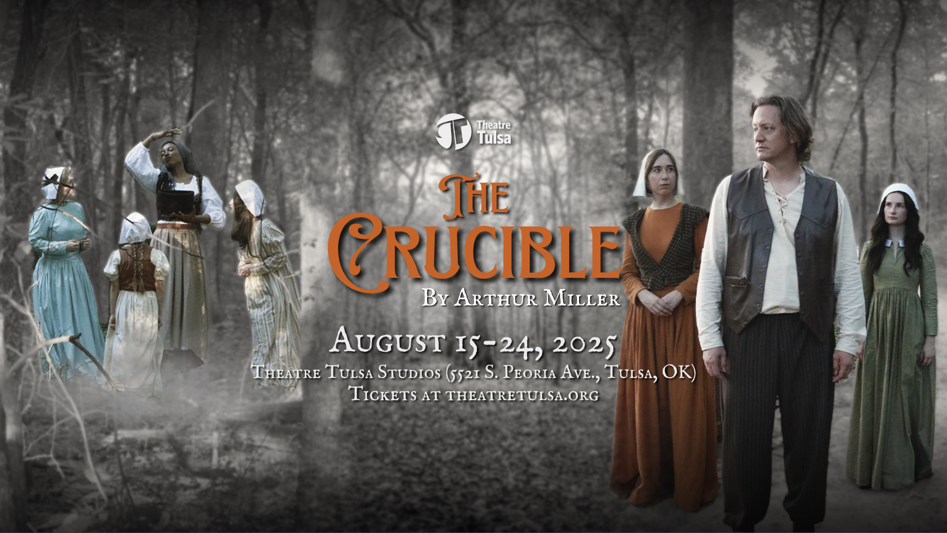 Campaign cover image for The Crucible, presented by Theatre Tulsa