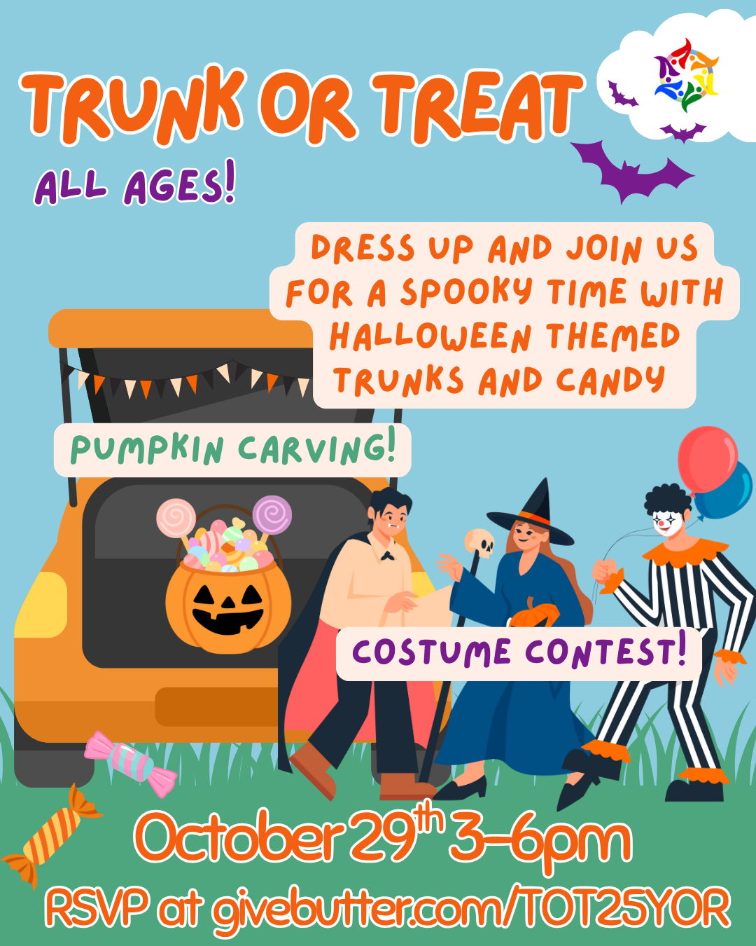Campaign cover image for Halloween Trunk or Treat!