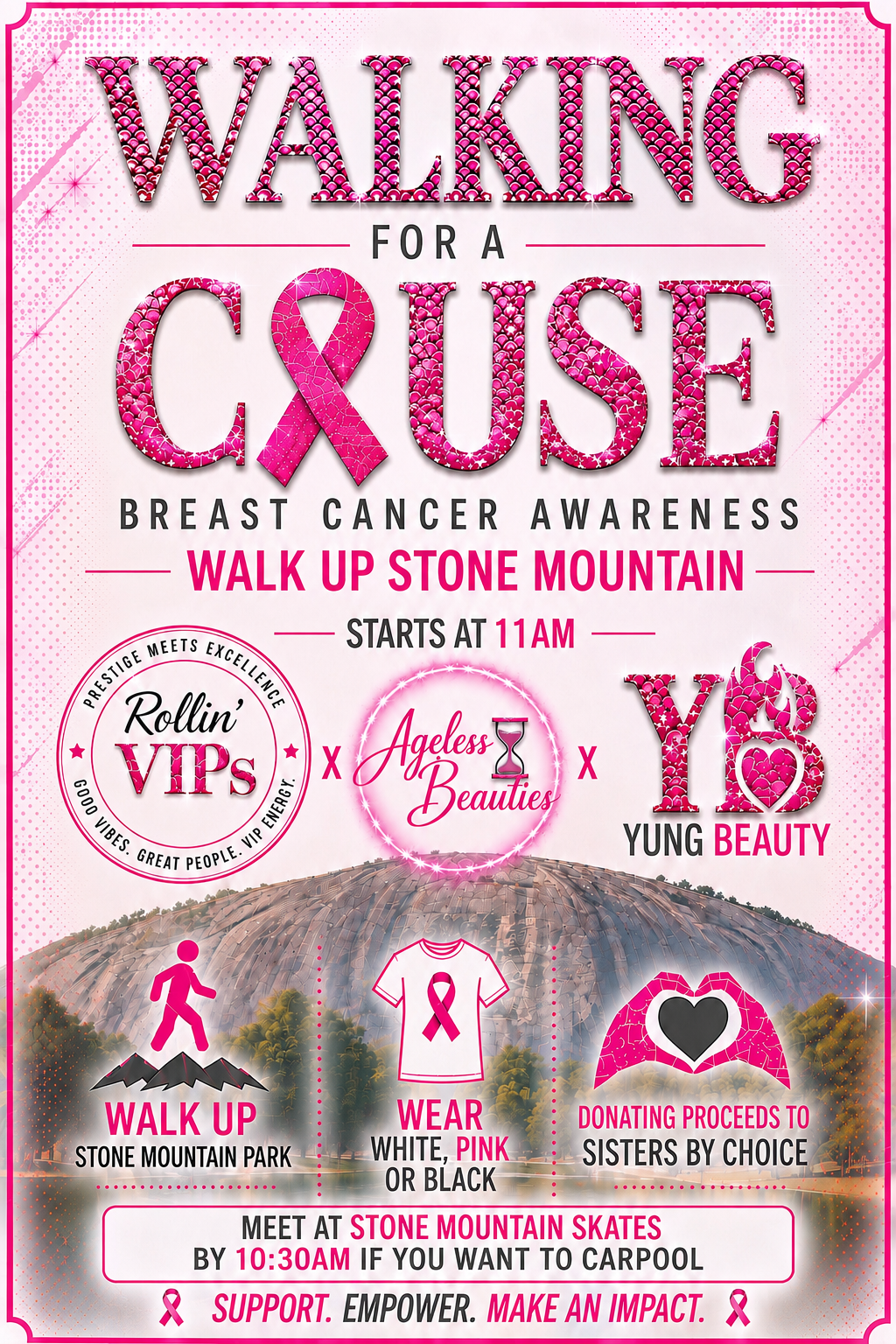 Campaign cover image for Walking for a Cause | Breast Cancer Awareness