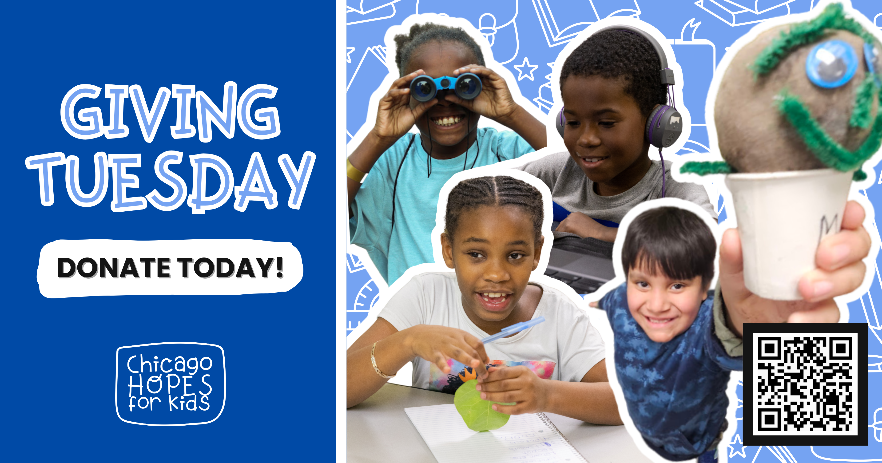 Campaign cover image for Chicago HOPES for Kids - Giving Tuesday