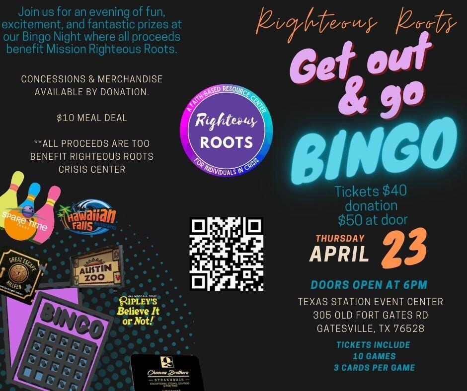 Campaign cover image for Get up & GO Bingo