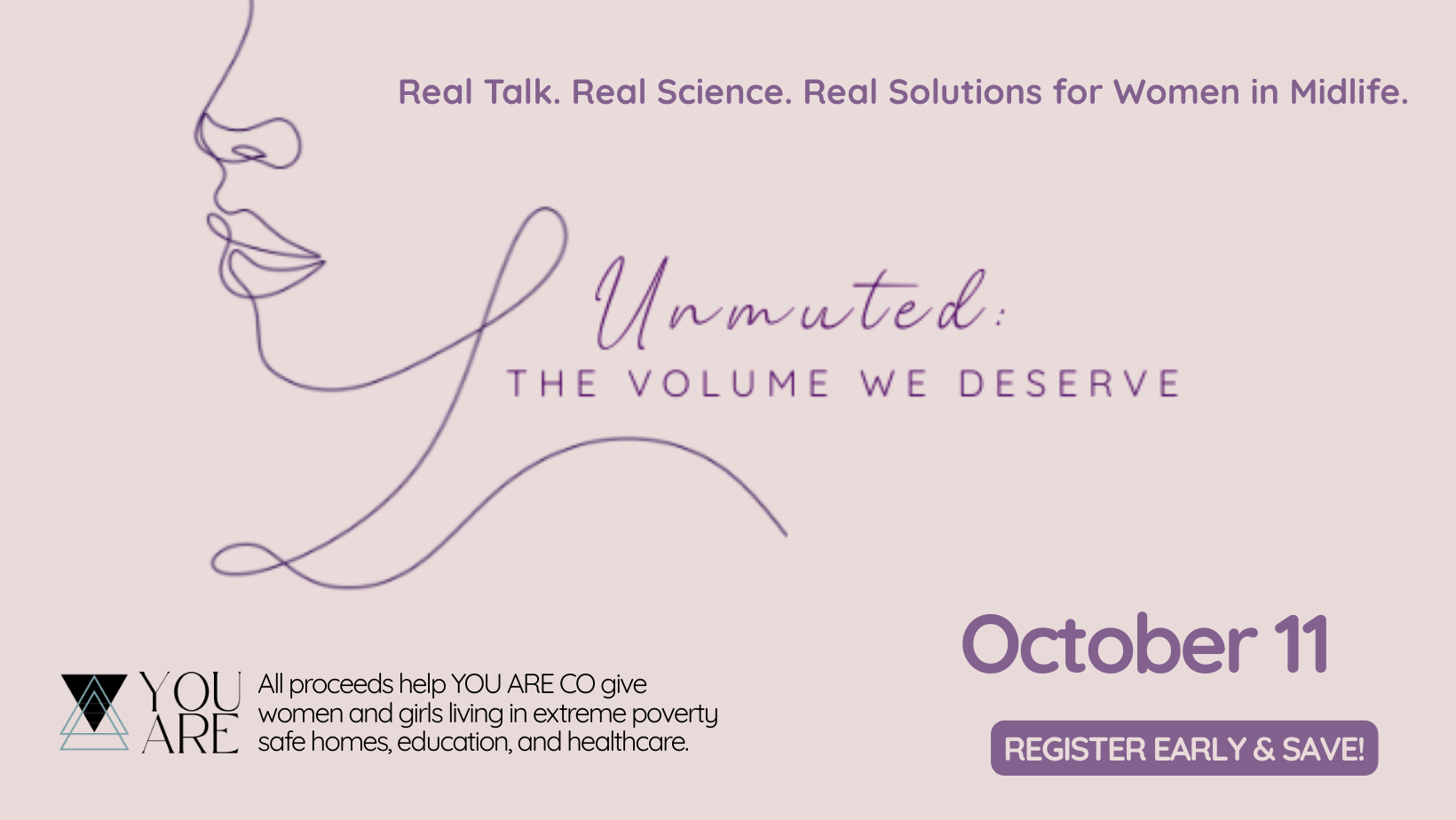 Campaign cover image for Unmuted: The Volume We Deserve Conference