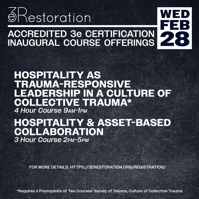 Campaign cover image for Hospitality as Trauma-Responsive Leadership in a Culture of Collective Trauma