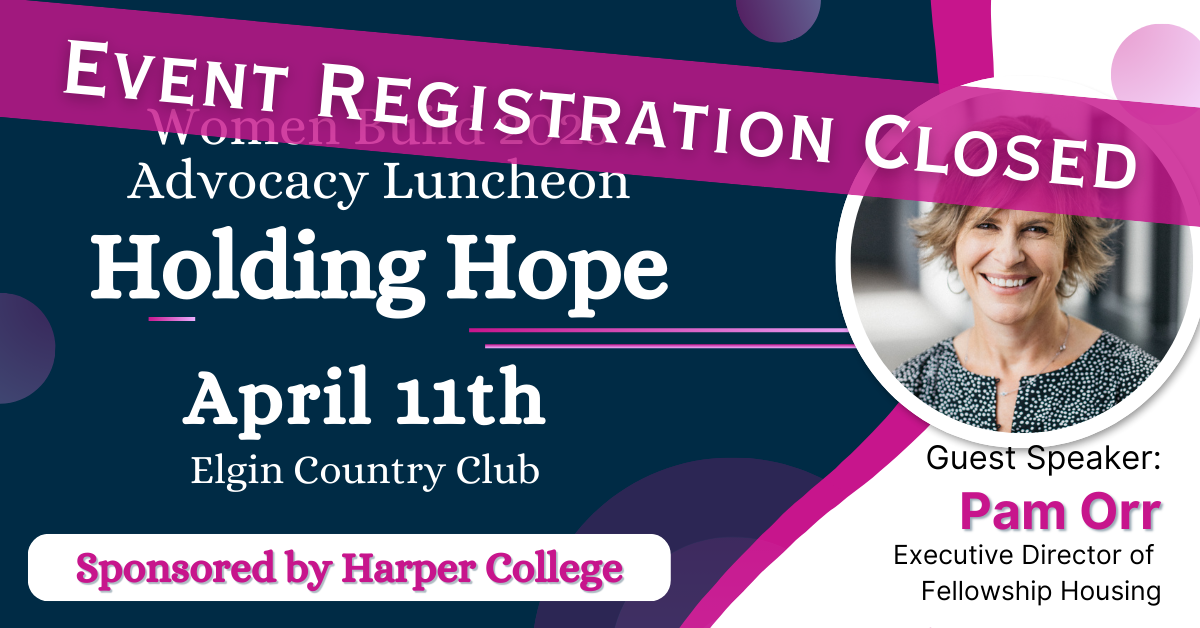 Campaign cover image for Women Build 2025 Advocacy Luncheon