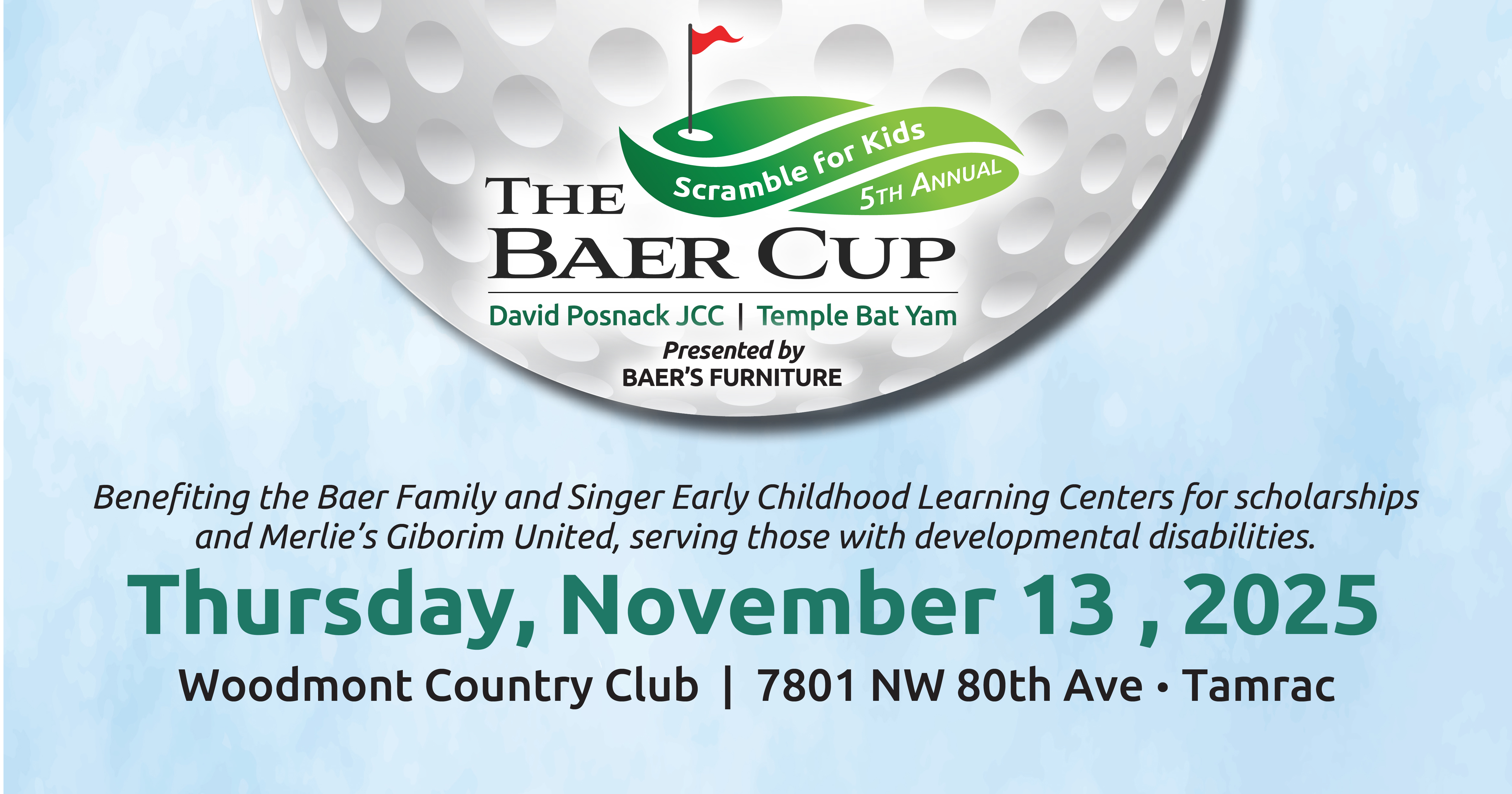 Campaign cover image for 5th Annual Baer Cup Golf Classic, Presented by Baer’s Furniture