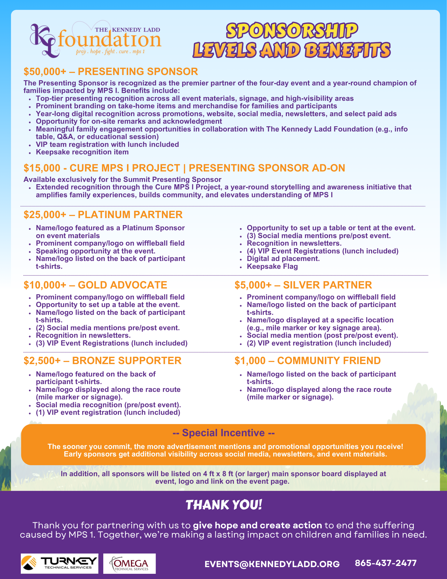 Campaign cover for Sponsorship Opportunities- Run for A-Rare-Ness + MPS I Family Summit