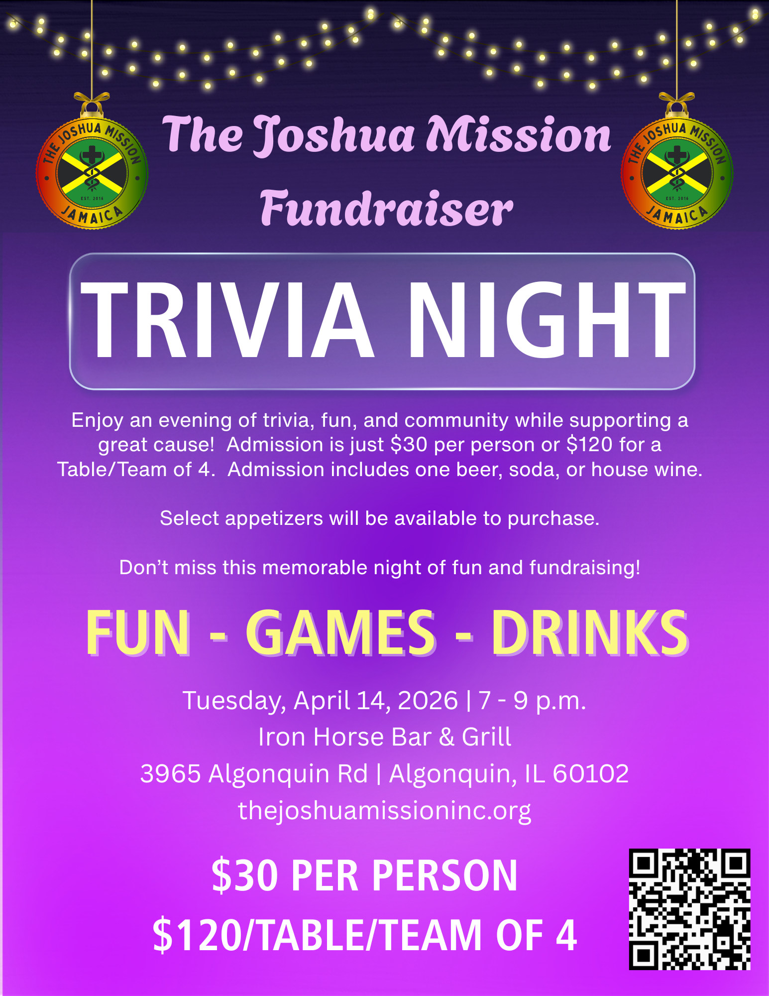 Campaign cover image for 2026 Trivia Night