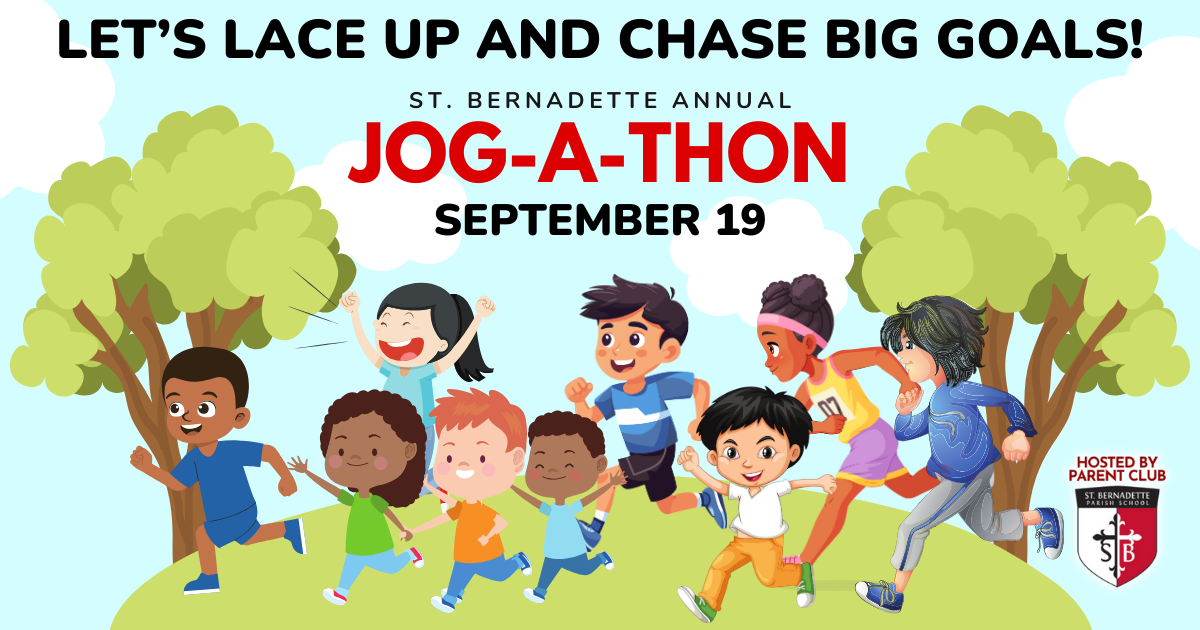 Campaign cover image for St. Bernadette Jog-A-Thon 2025