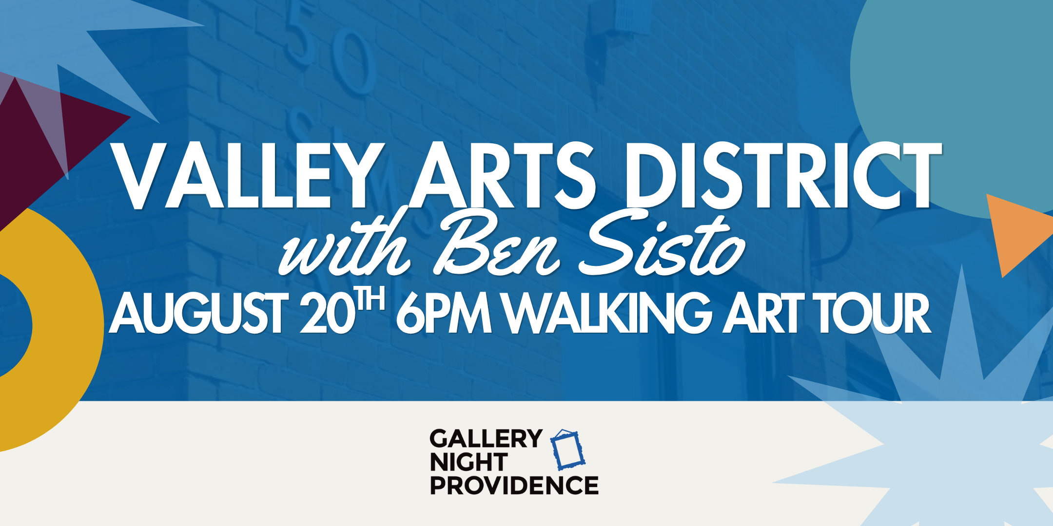 Campaign cover image for Gallery Night 2026 - August 20th 6PM Valley Arts District Tour