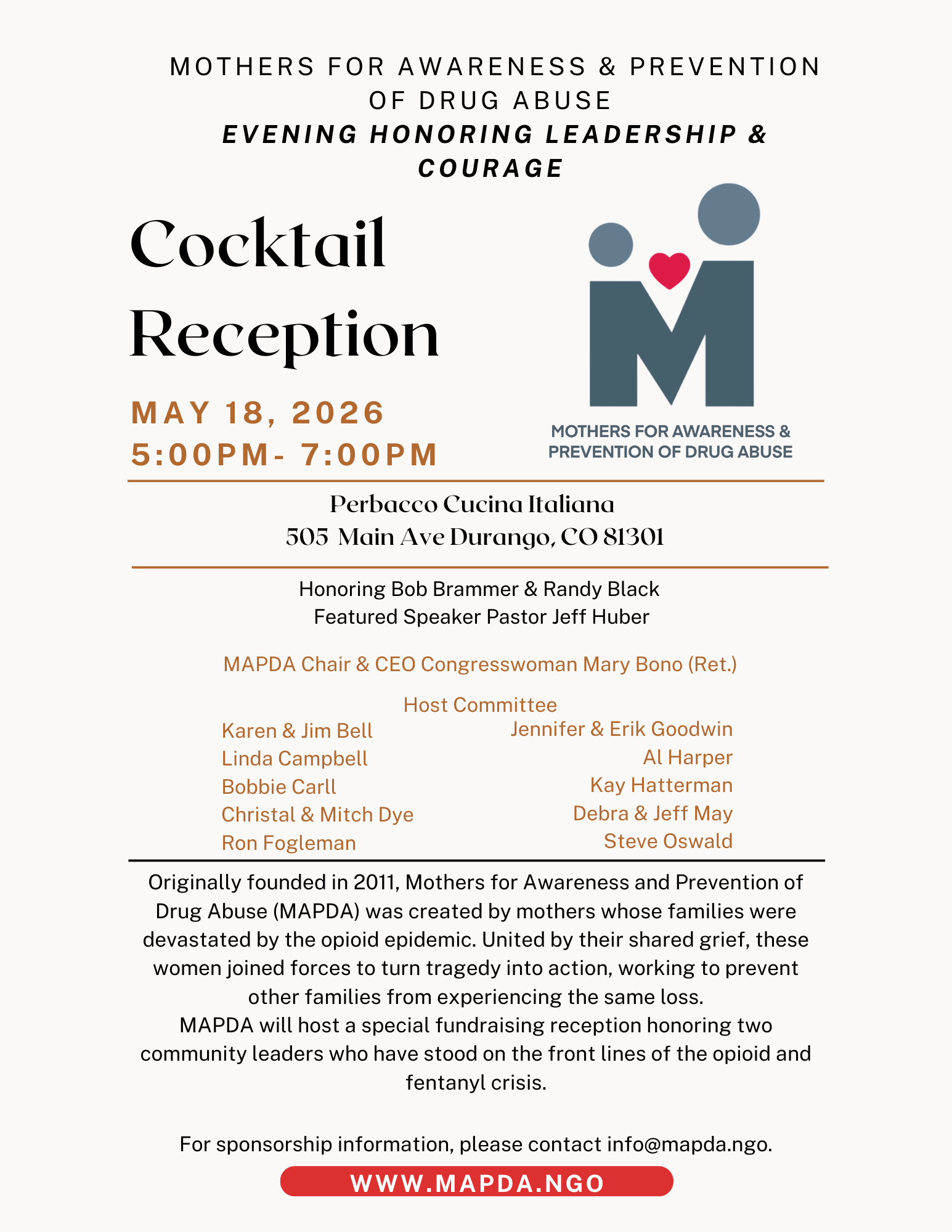 Campaign cover image for Second Annual Durango Cocktail Reception