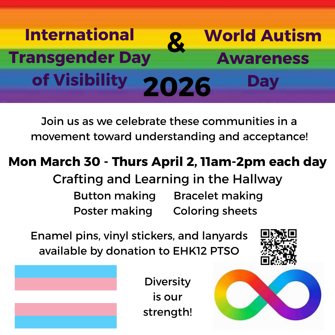 Campaign cover image for 2026 International Transgender Day of Visibility & Autism Awareness Days