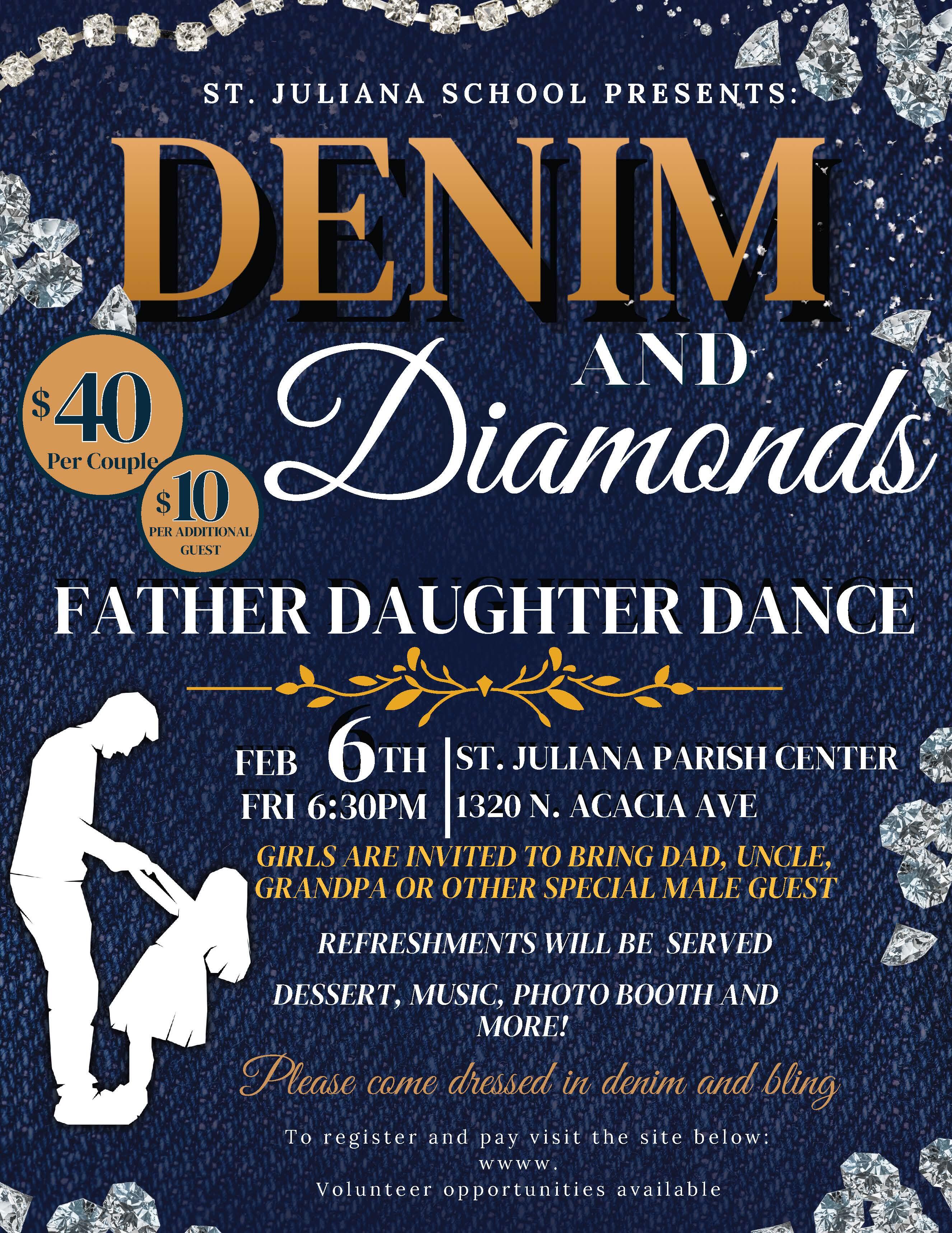 Campaign cover image for Denim and Diamonds: Father Daughter Dance 2026