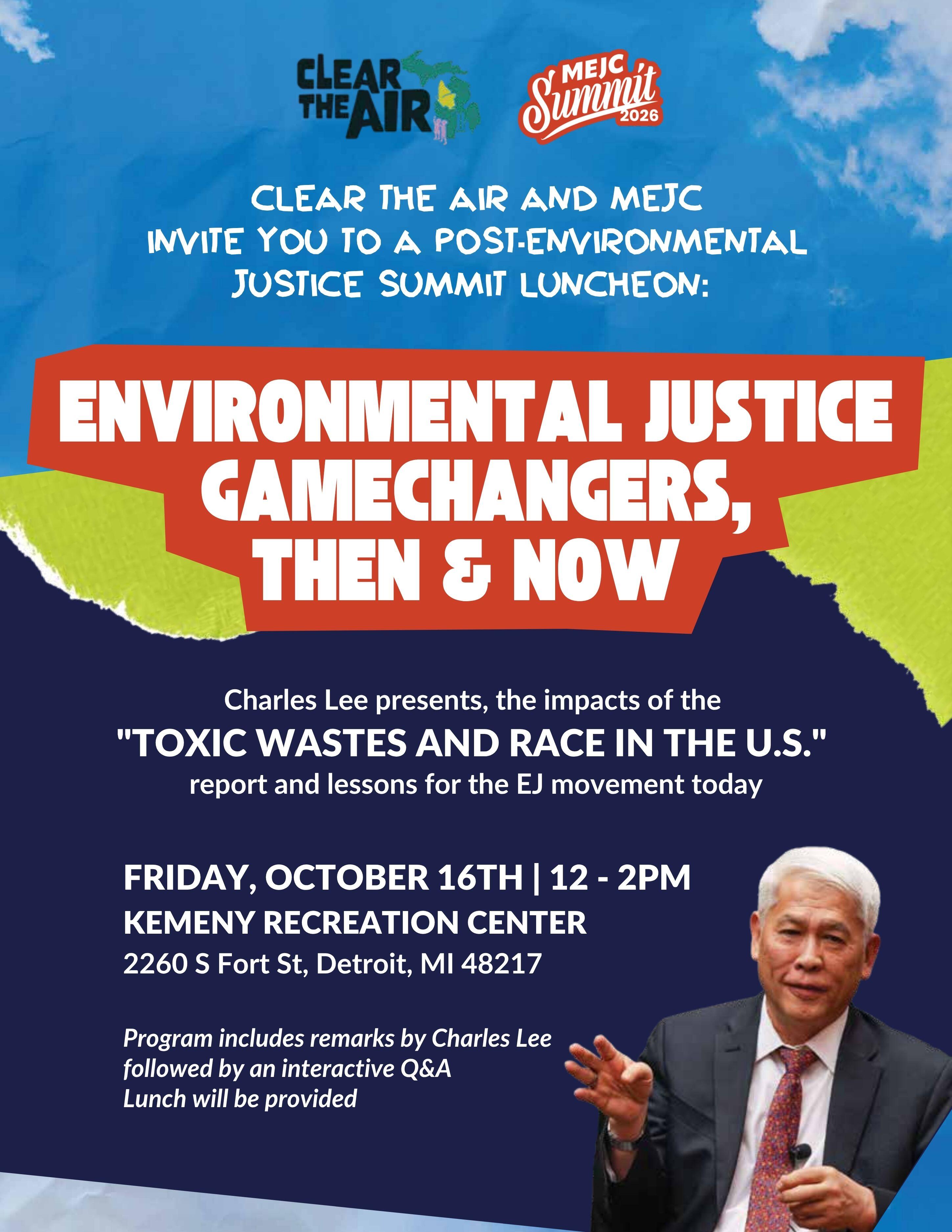 Campaign cover image for Public Luncheon and Q&A with Activist Charles Lee