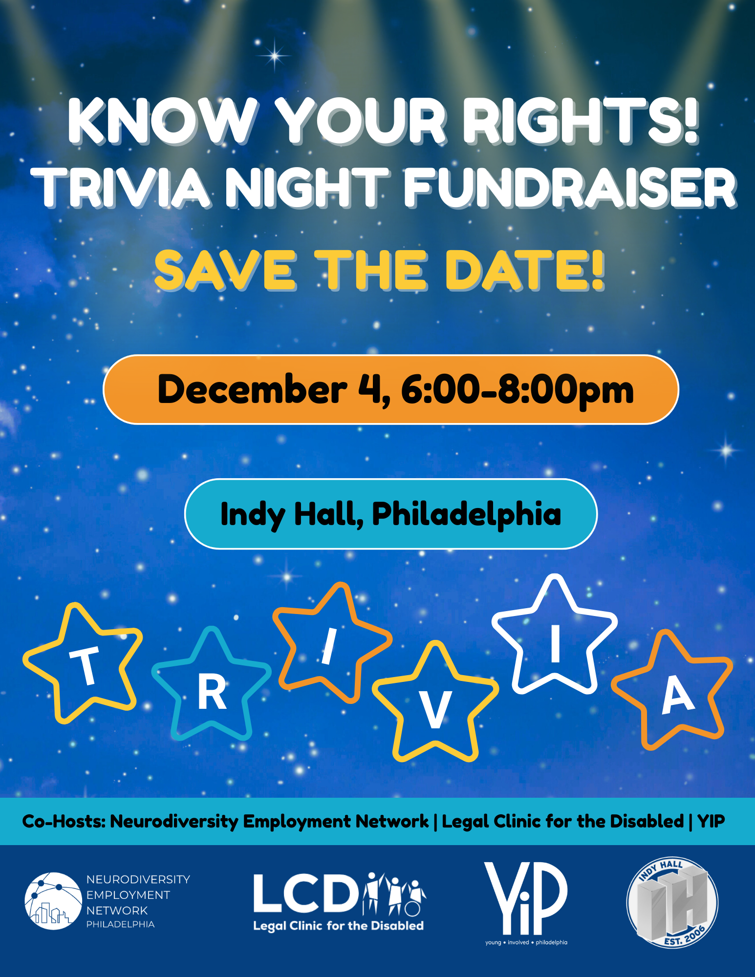 Campaign cover image for Know Your Rights Trivia Night