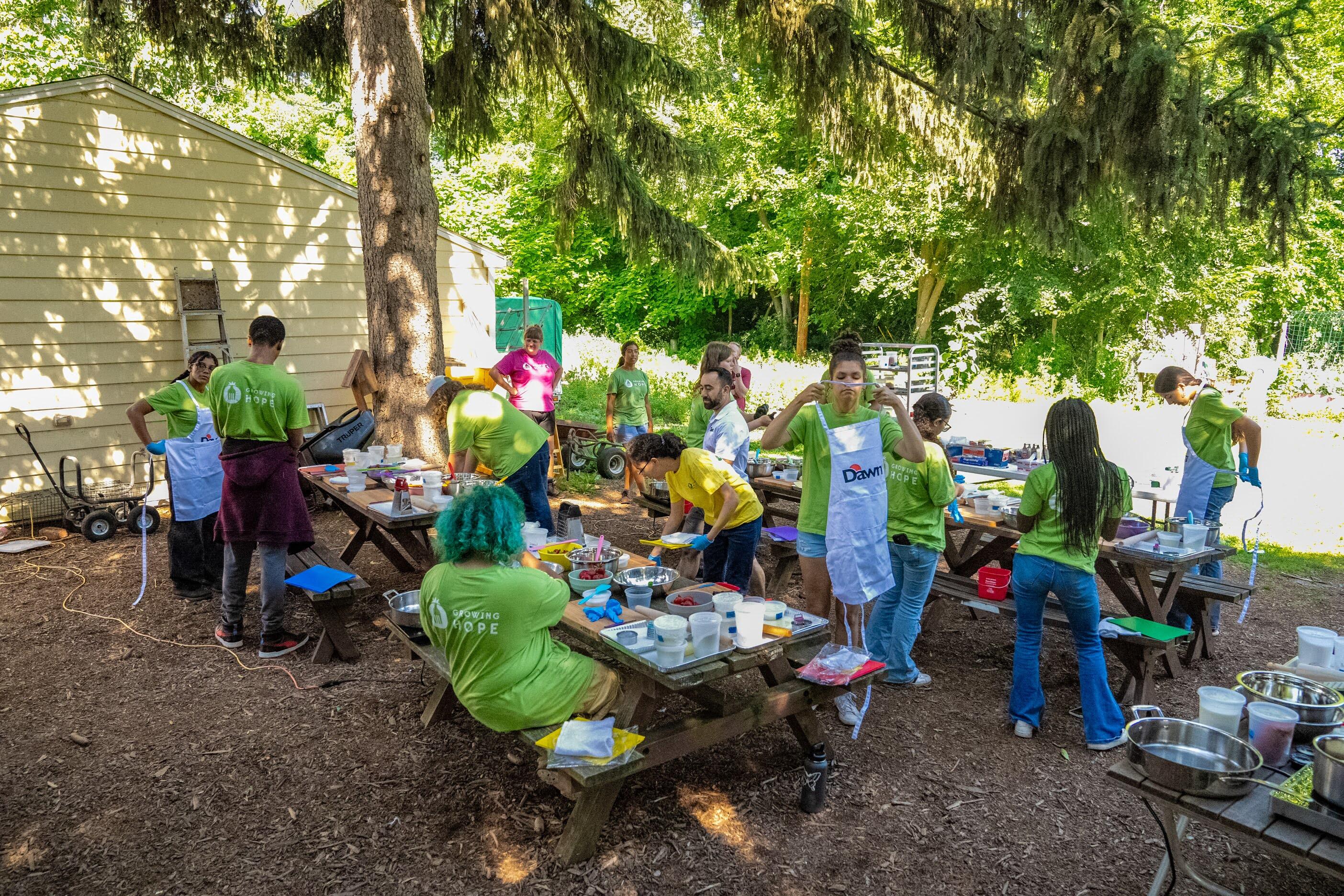 Campaign cover image for Community Potluck @ Growing Hope Urban Farm [JUNE]