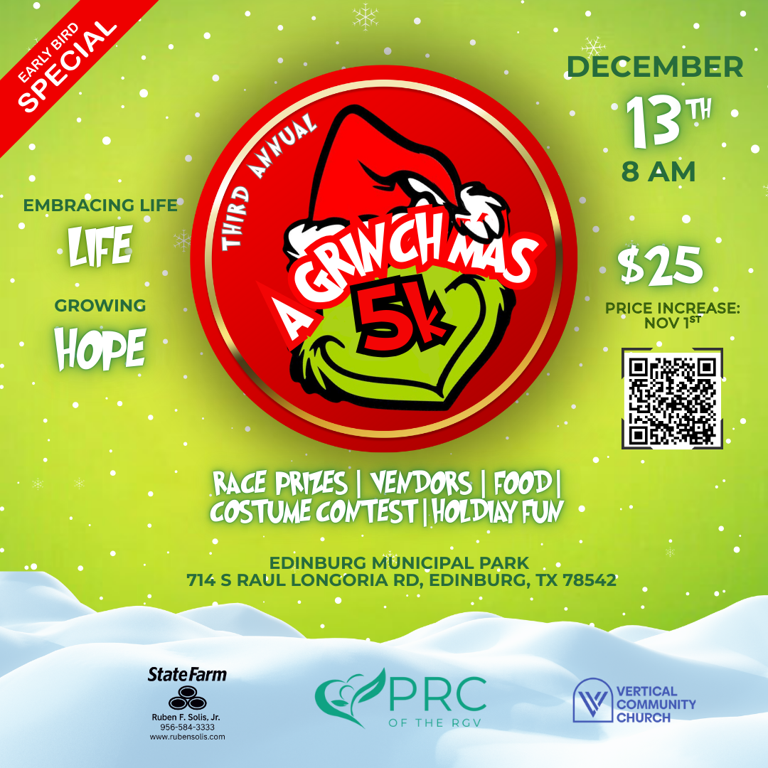 Campaign cover image for 3rd Annual AGrinchmas 5k Sponsorships
