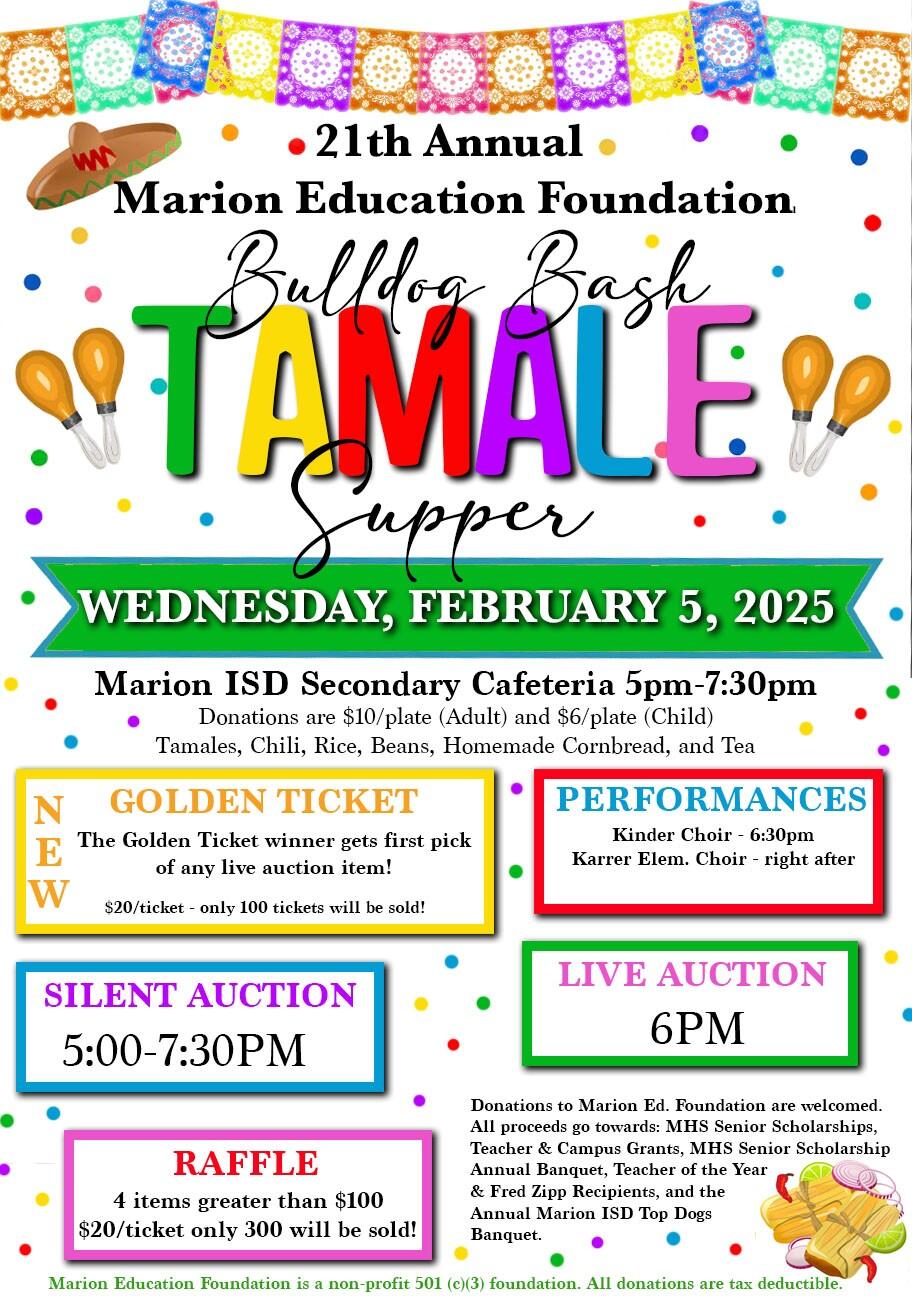 Campaign cover image for 2025 Tamale Supper/ Raffle Tickets